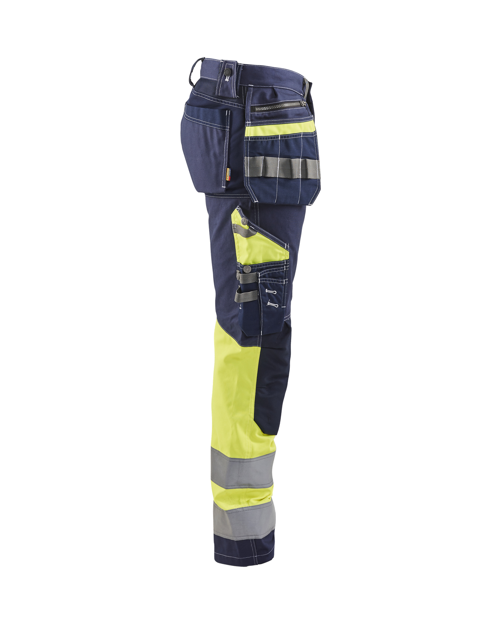 Pantalon artisan haute visibilité +stretch 1794 Marine/Jaune fluo Blaklader - 179413708833C