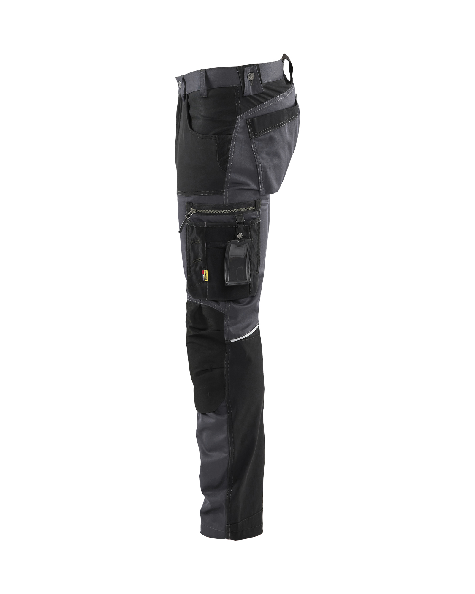 Pantalon artisan avec stretch 1799 Gris moyen/Noir Blaklader - 179918609699C