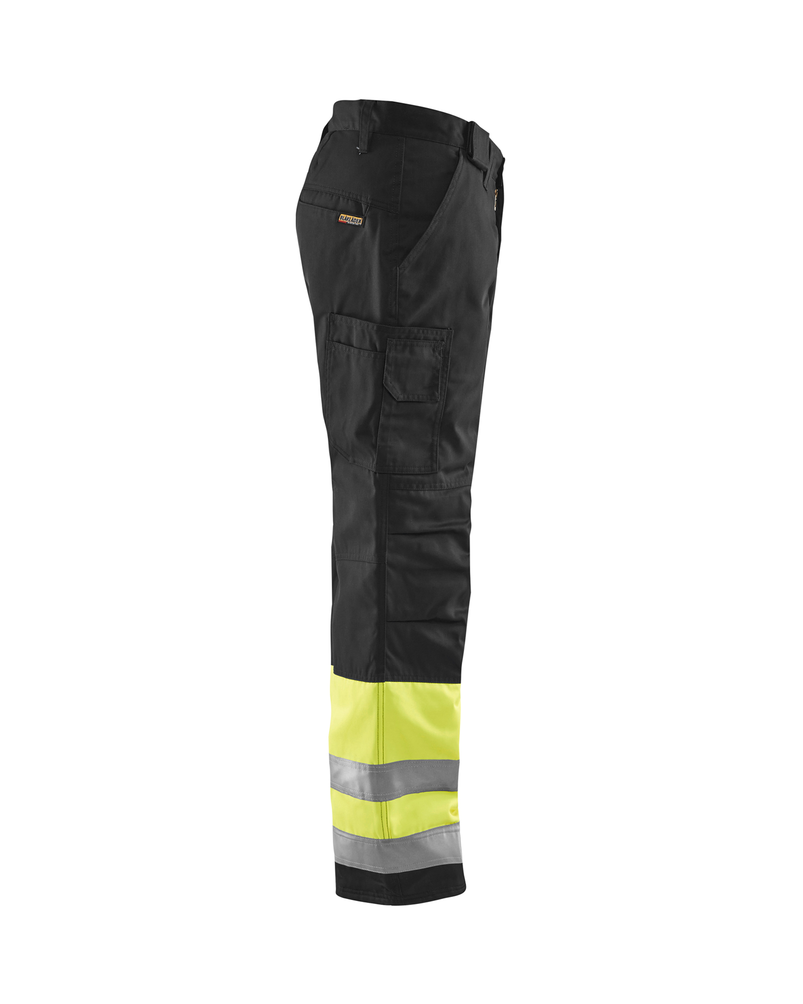 Pantalon haute-visibilité hiver 1862 Jaune fluo/Noir Blaklader - 186218113399C