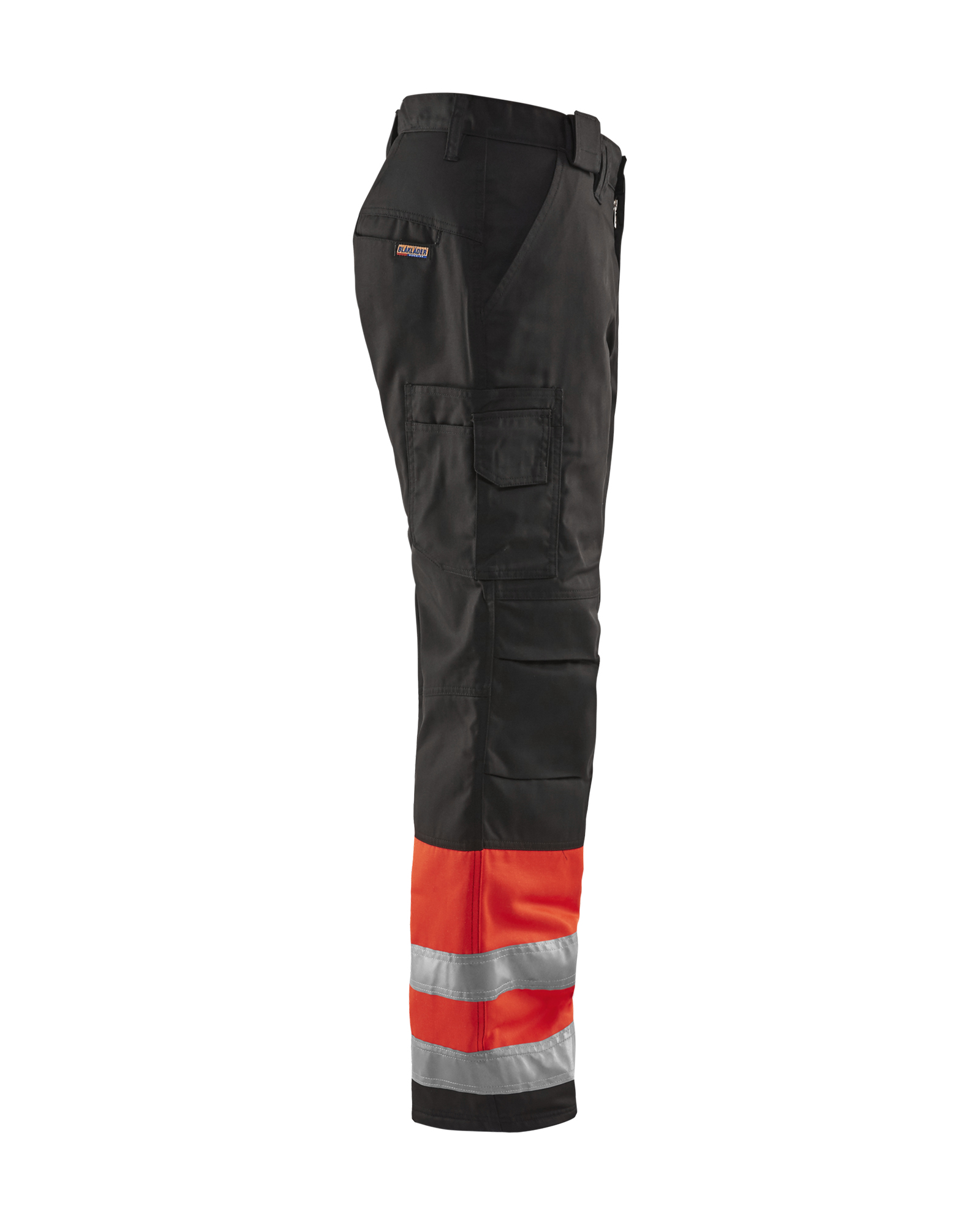 Pantalon haute-visibilité hiver 1862 Rouge fluo/Noir Blaklader - 186218115599C