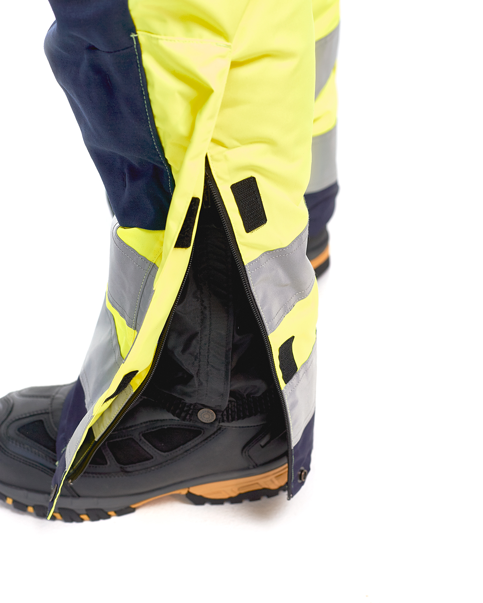 Pantalon hiver haute-visibilité 1885 Jaune fluo/Marine Blaklader - 188519773389C