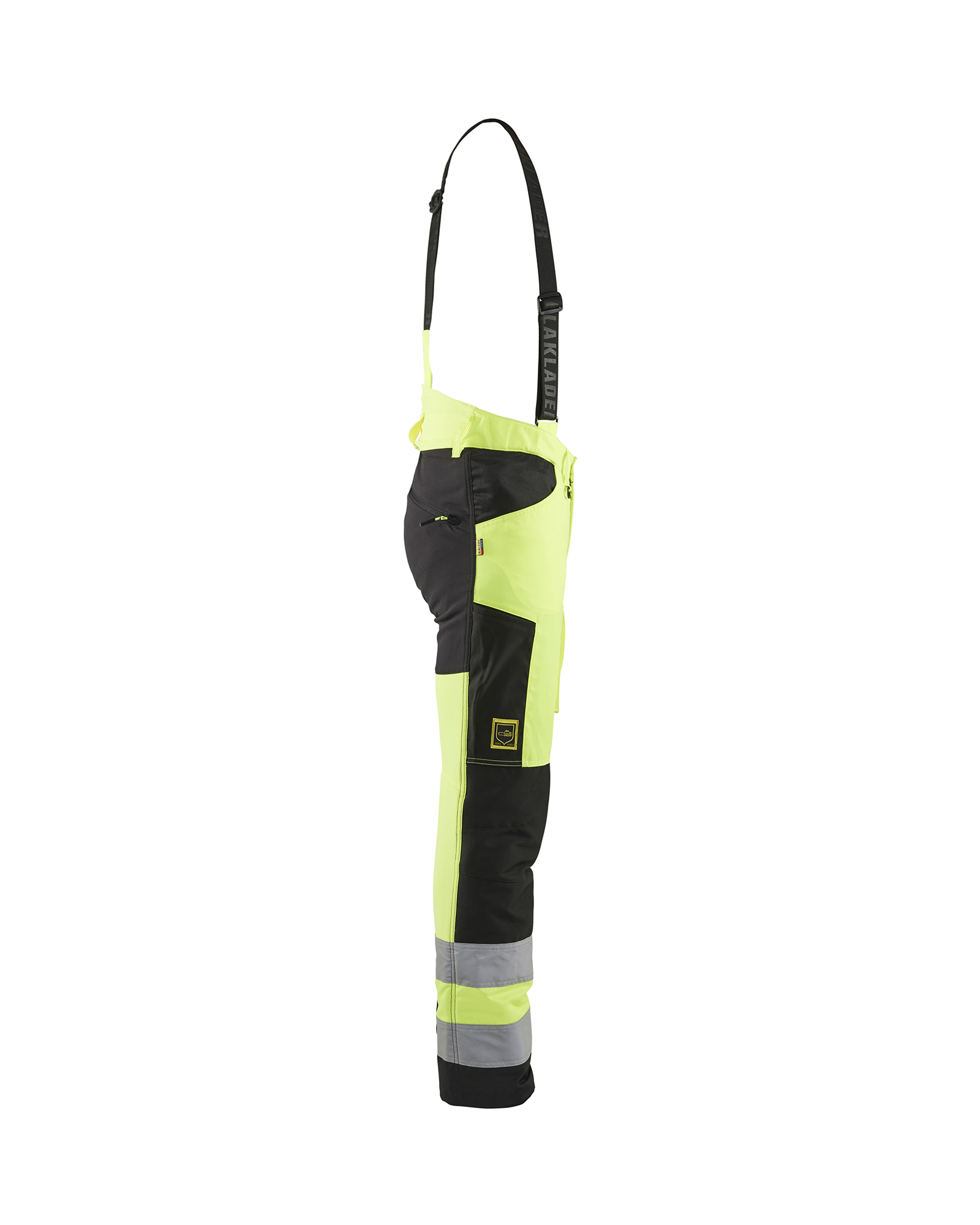 Pantalon tronçonneuse haute-visibilité 1920 Jaune fluo/Noir Blaklader - 192019003399C