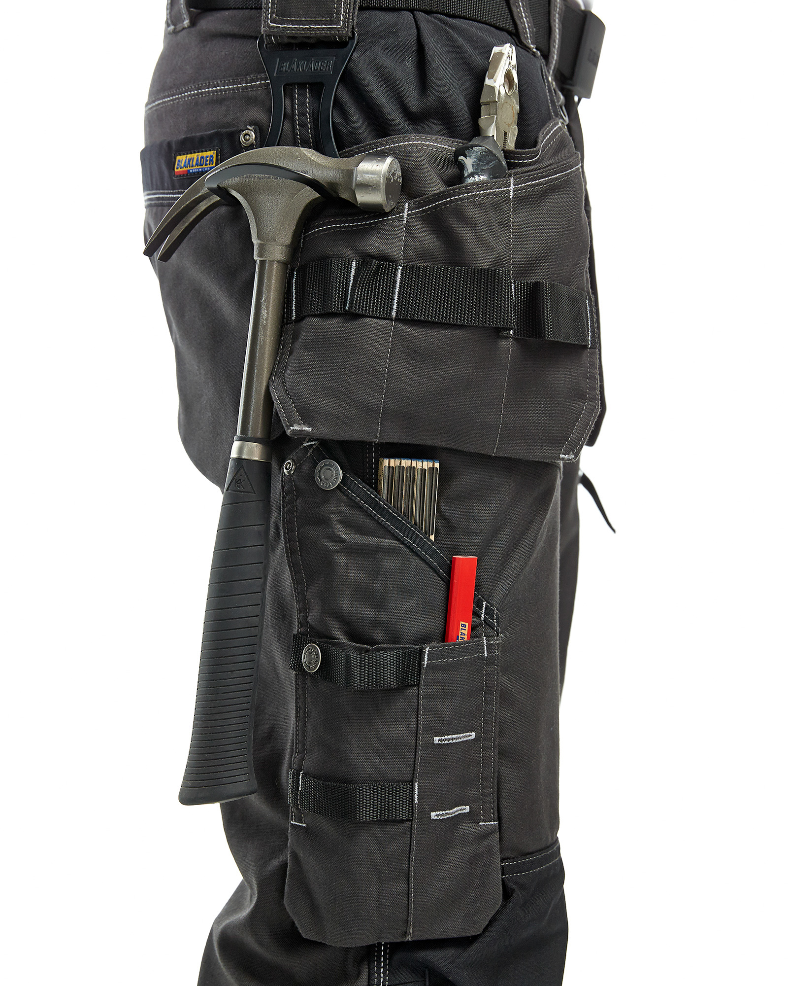 Pantalon X1900 artisan Cordura NYCO 1961 Gris Foncé/Noir Blaklader - 196111469899C