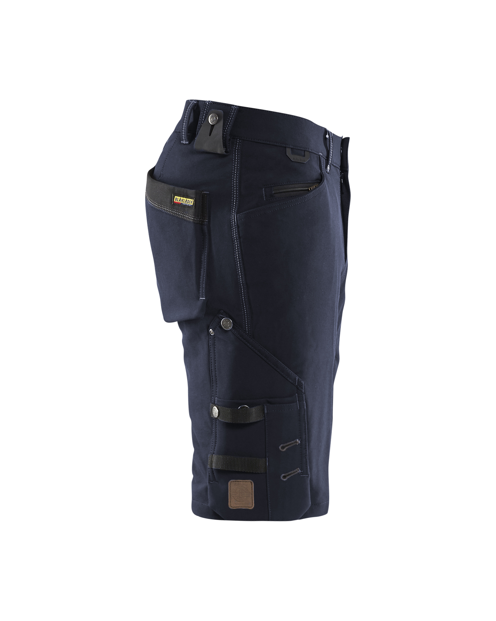 Short X1900 artisan stretch 4D sans poche flottante 1987 Marine foncé/Noir Blaklader - 198716448699C