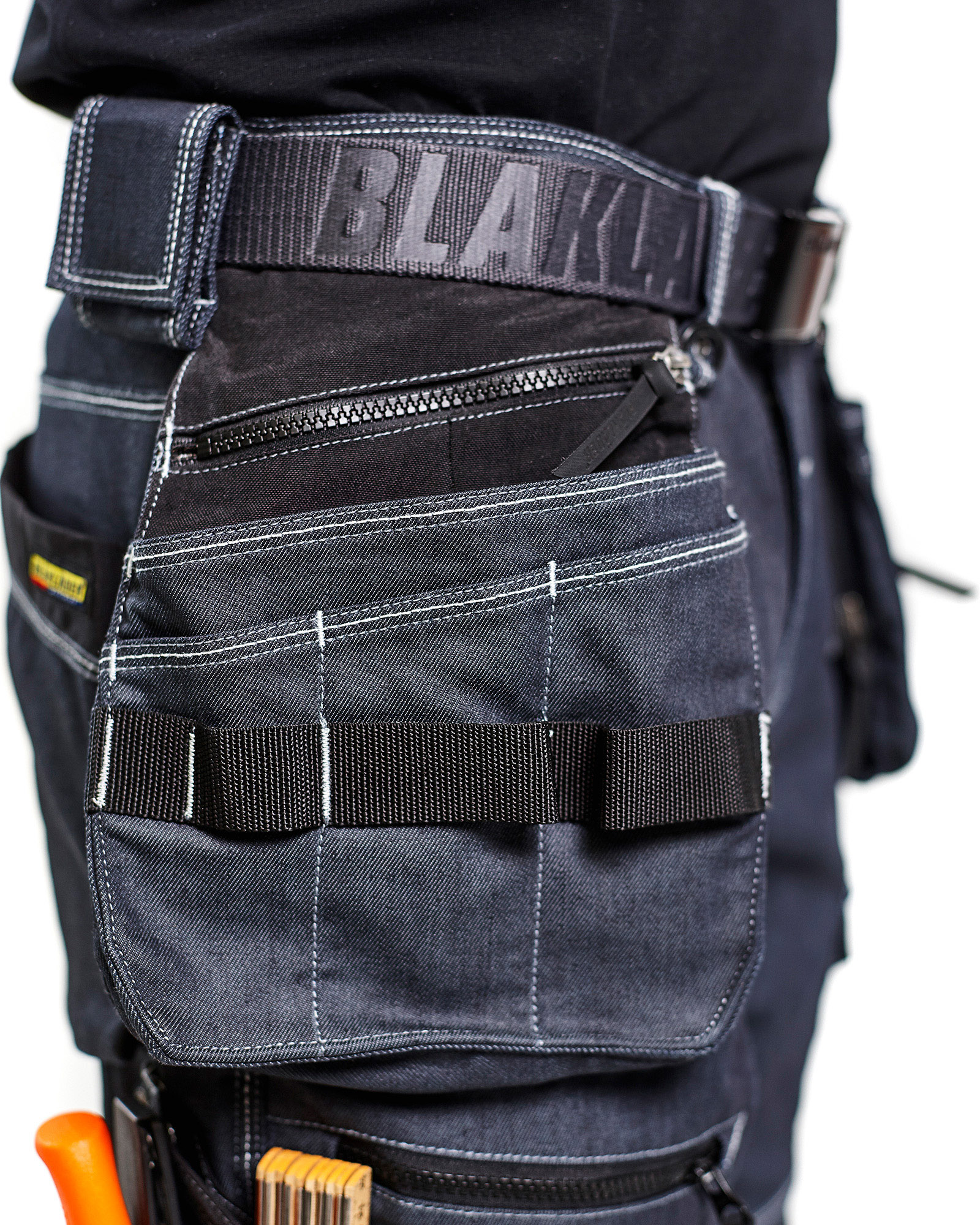 Pantacourt X1900 artisan Stretch 1991 Marine/Noir Blaklader - 199111418999C