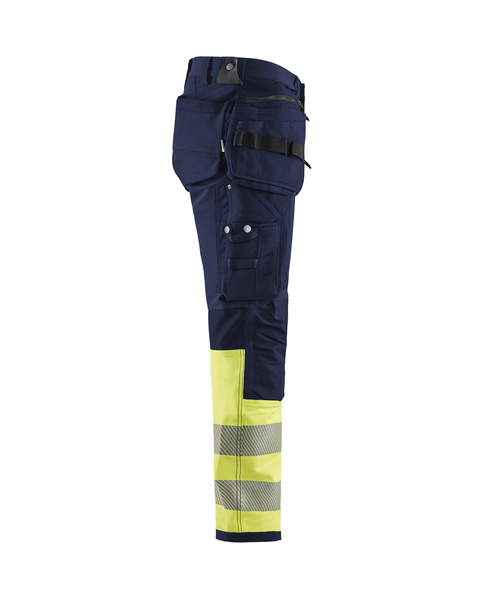 Pantalon artisan haute-visibilité stretch 4D 1993 Marine/Jaune fluo Blaklader - 199316428933C