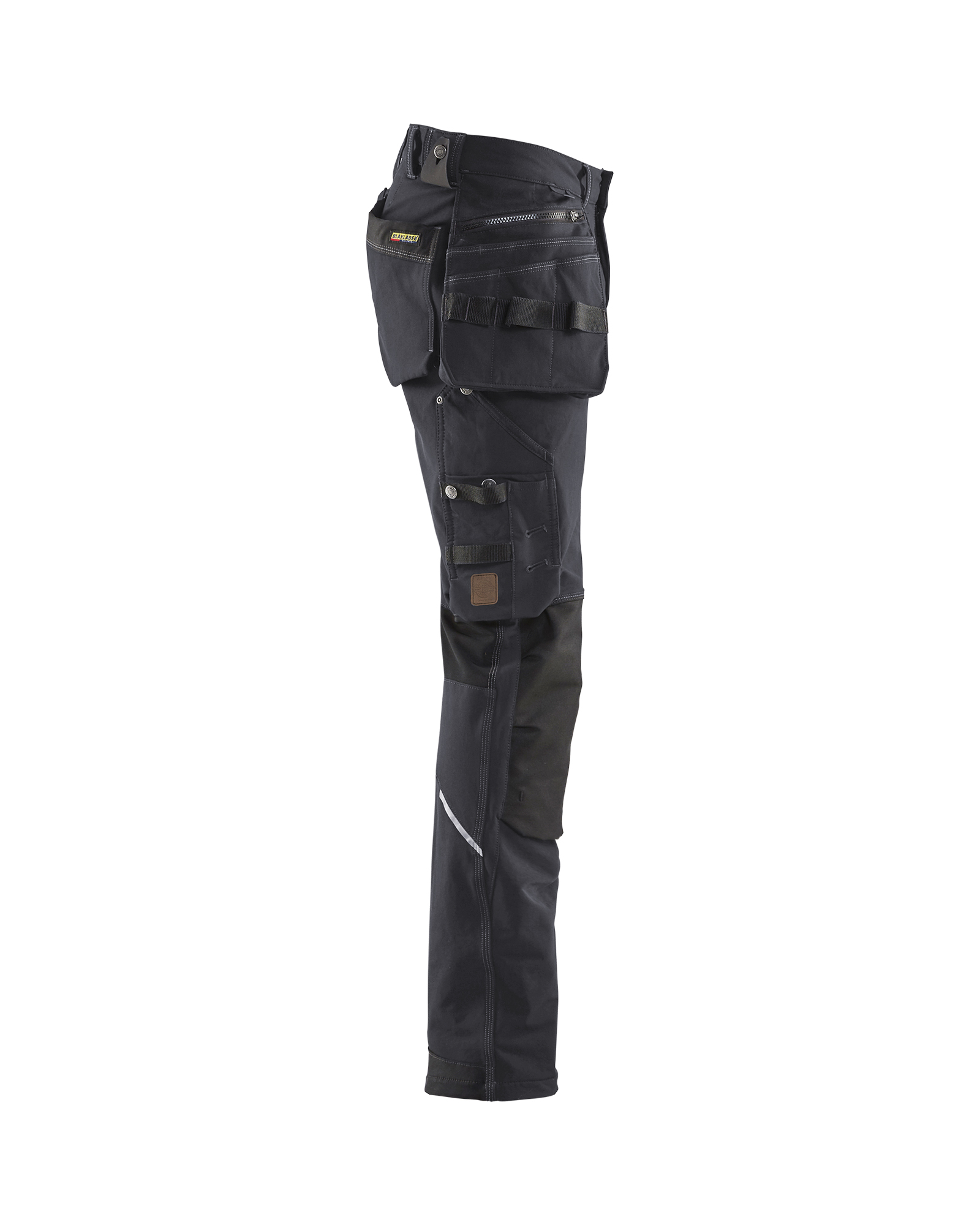 Pantalon X1900 artisan stretch 4D 1998 Gris Foncé/Noir Blaklader - 199816449899C