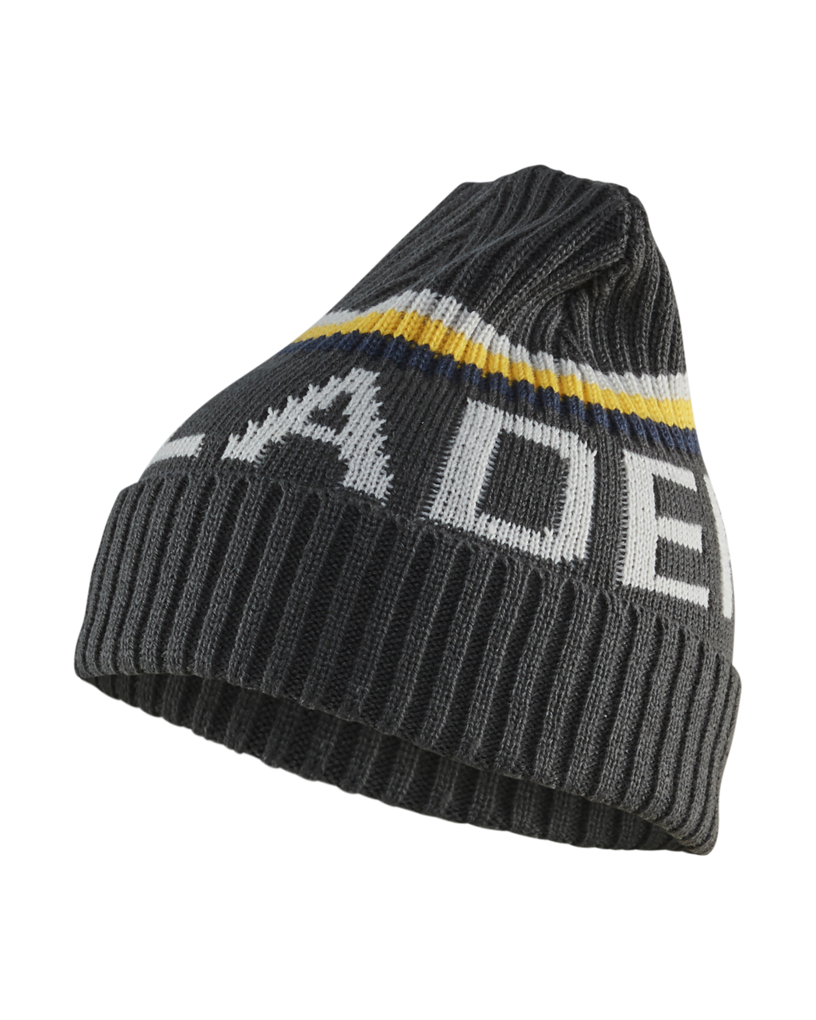Bonnet tricoté Blåkläder 2064 Gris foncé/Jaune T. TU Blaklader - 206428009835ONESIZE