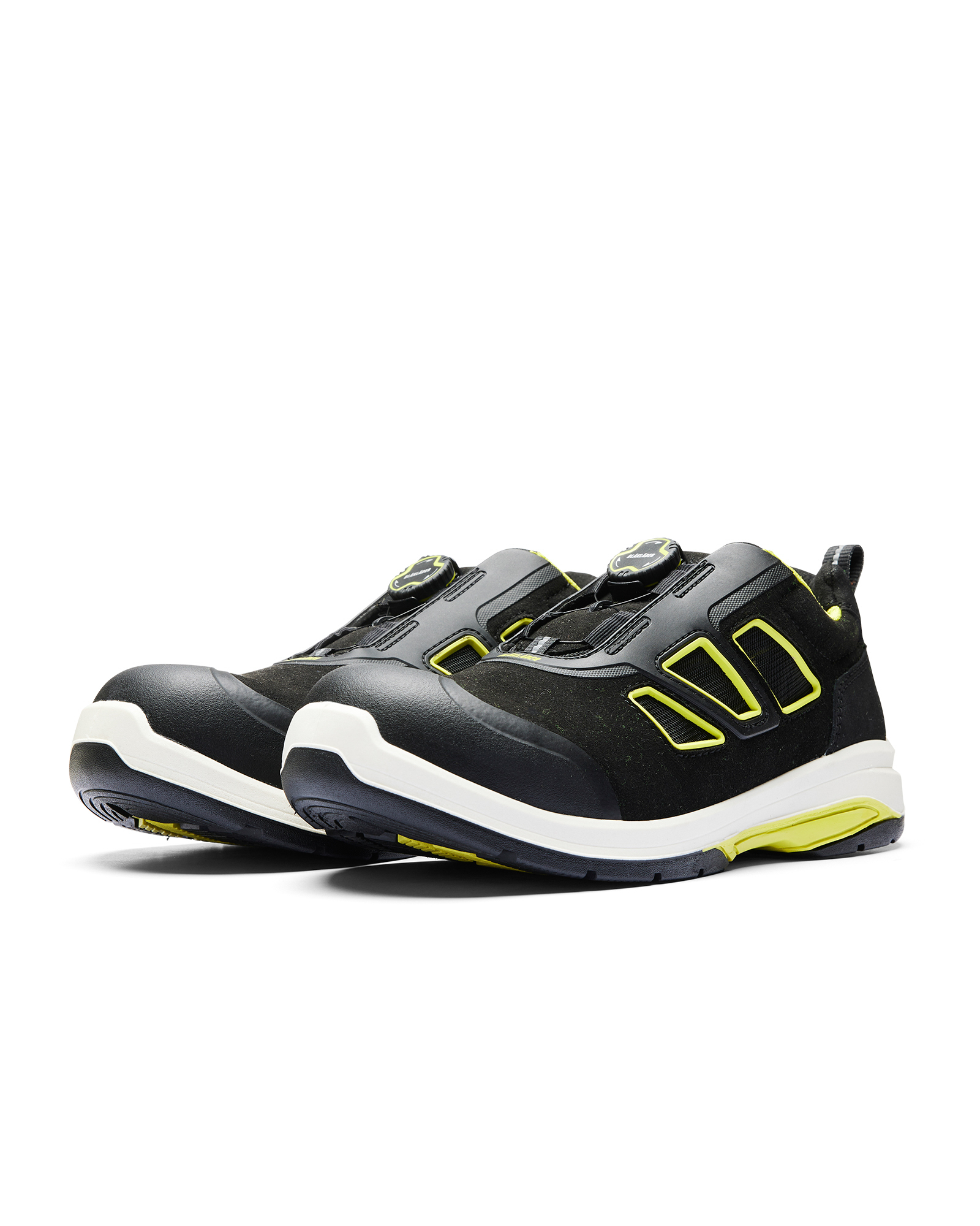 Chaussures de sécurité basses Cradle 2440 Noir/Jaune fluo Blaklader - 244000009933