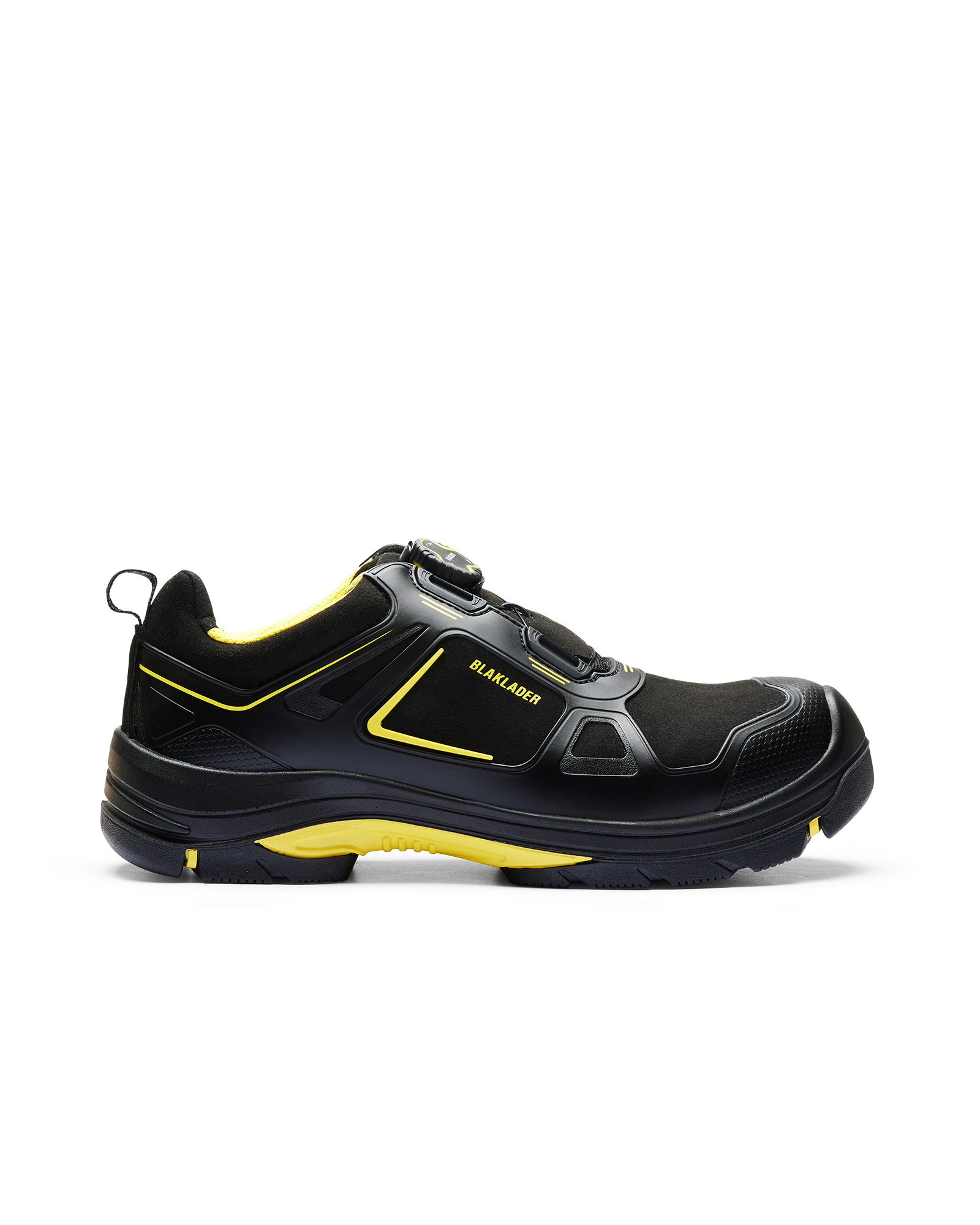 Chaussures de sécurité basses GECKO 2471 Noir/Jaune Blaklader - 247100009935