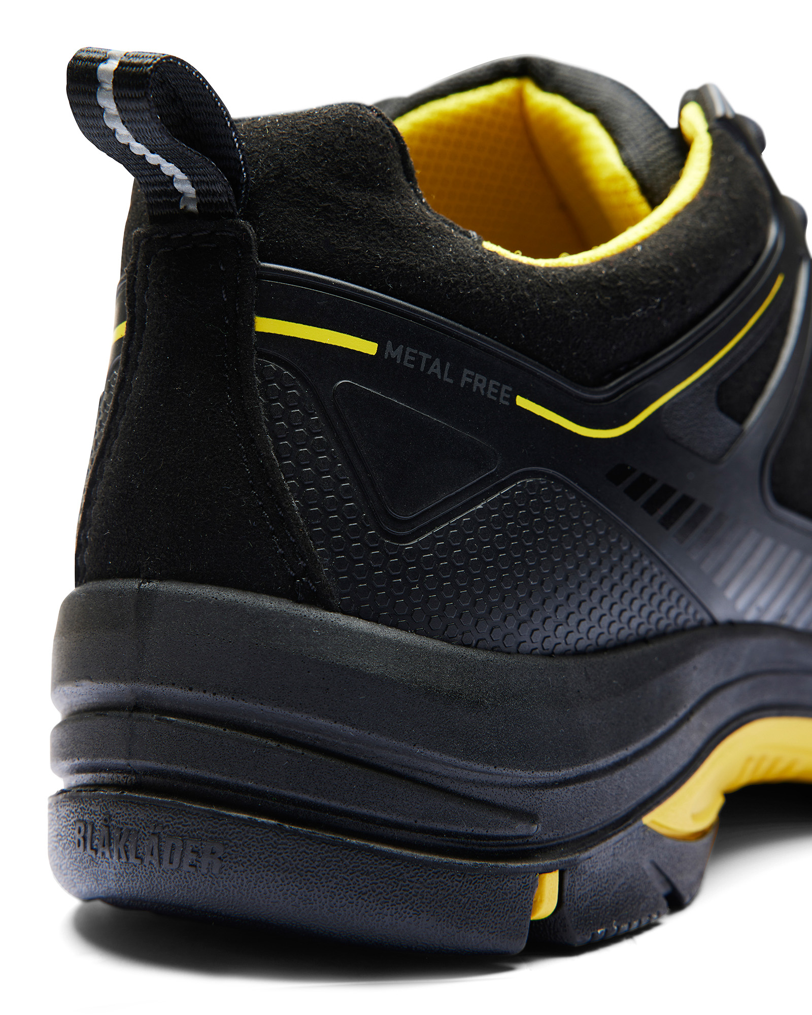 Chaussures de sécurité basses Gecko 2475 Noir/Jaune Blaklader - 247500009935