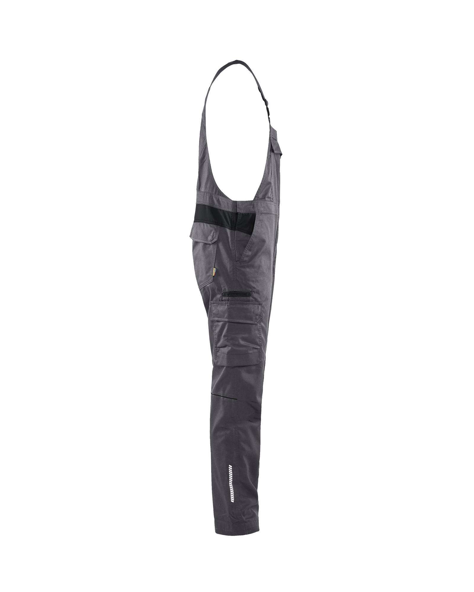 Salopette industrie stretch 2D 2644 Gris moyen/Noir Blaklader - 264418329699C