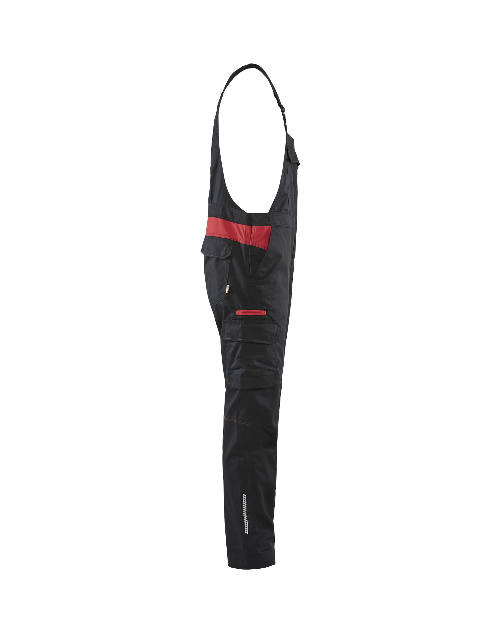Salopette industrie stretch 2D 2644 Noir/Rouge Blaklader - 264418329956C
