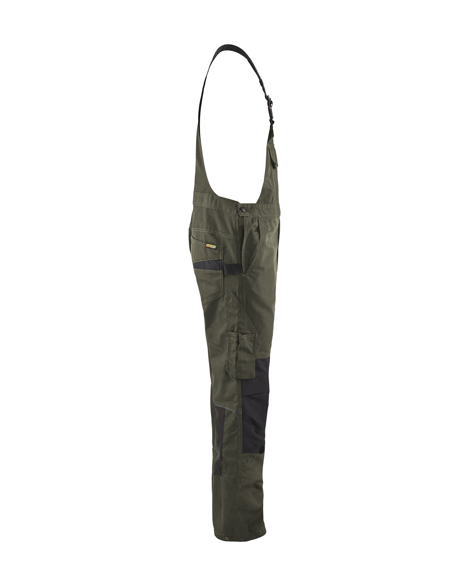 Cotte à bretelles +stretch 2695 Vert Kaki/Noir Blaklader - 269513304599C