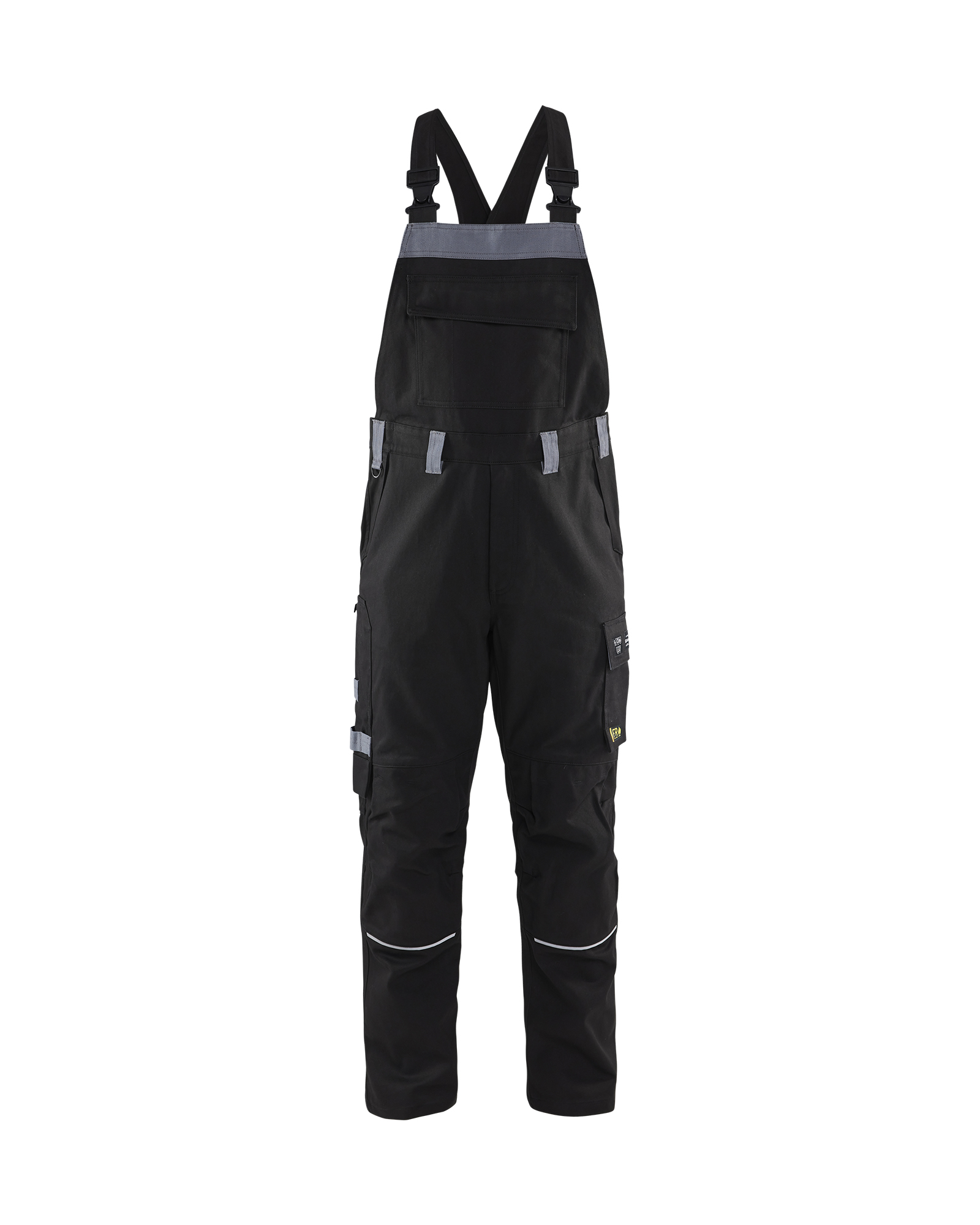 Cotte à bretelles retardant flamme 2861 Noir/Gris clair Blaklader - 286115169994C