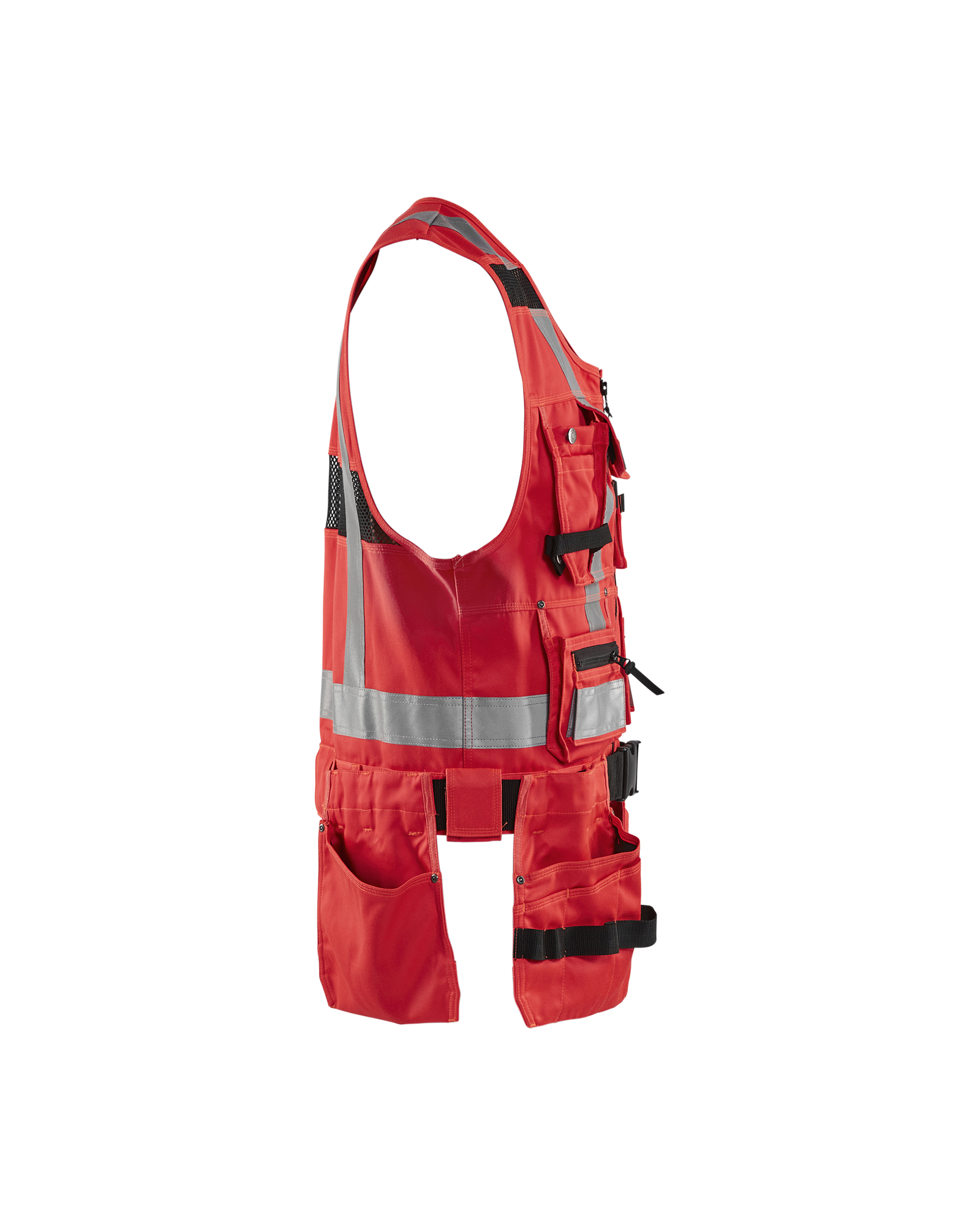 Gilet porte-outil haute-visibilité 3032 Rouge fluo Blaklader - 303218045500