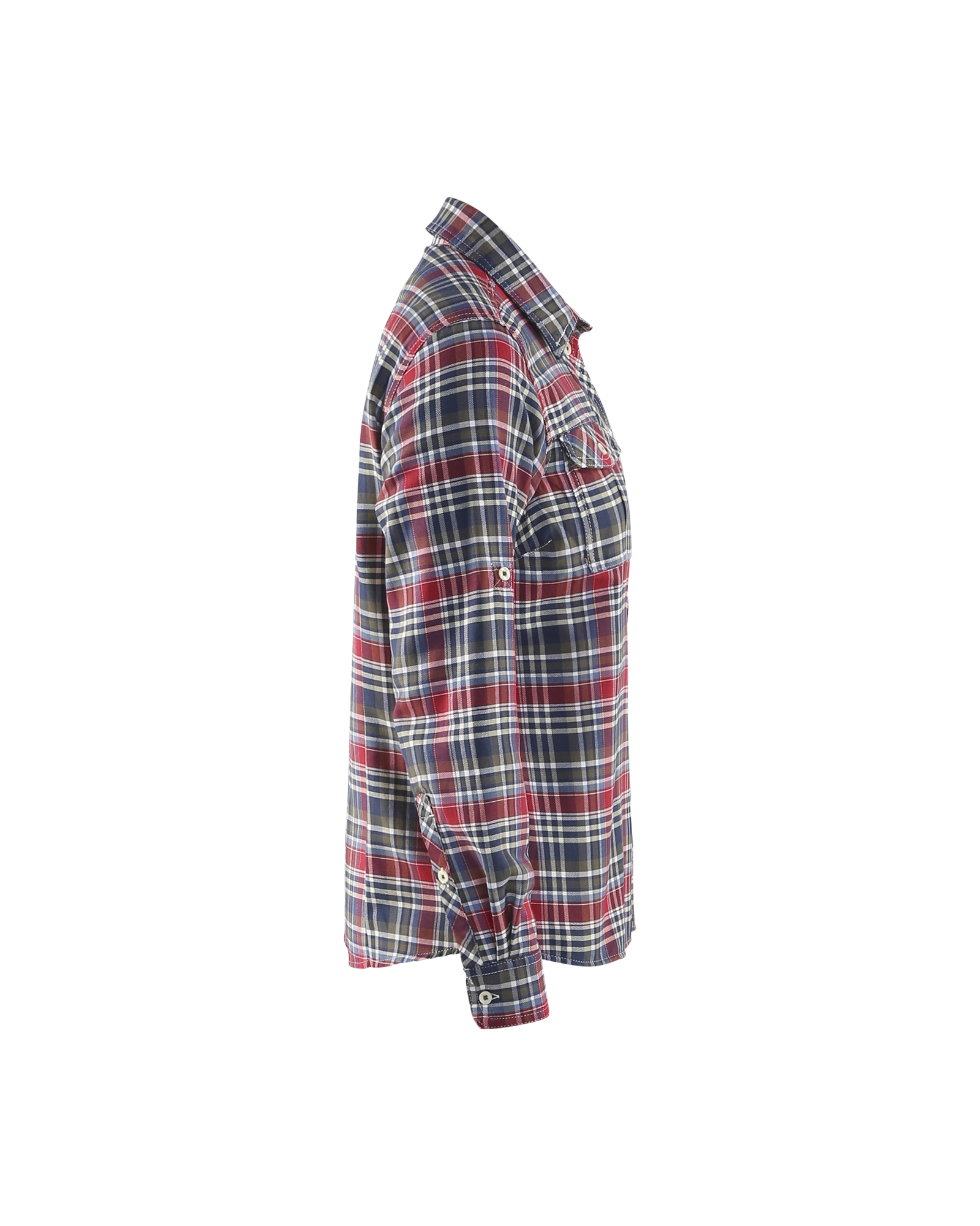 Chemise flanelle Femme 3209 Marine/rouge Blaklader - 320911378956