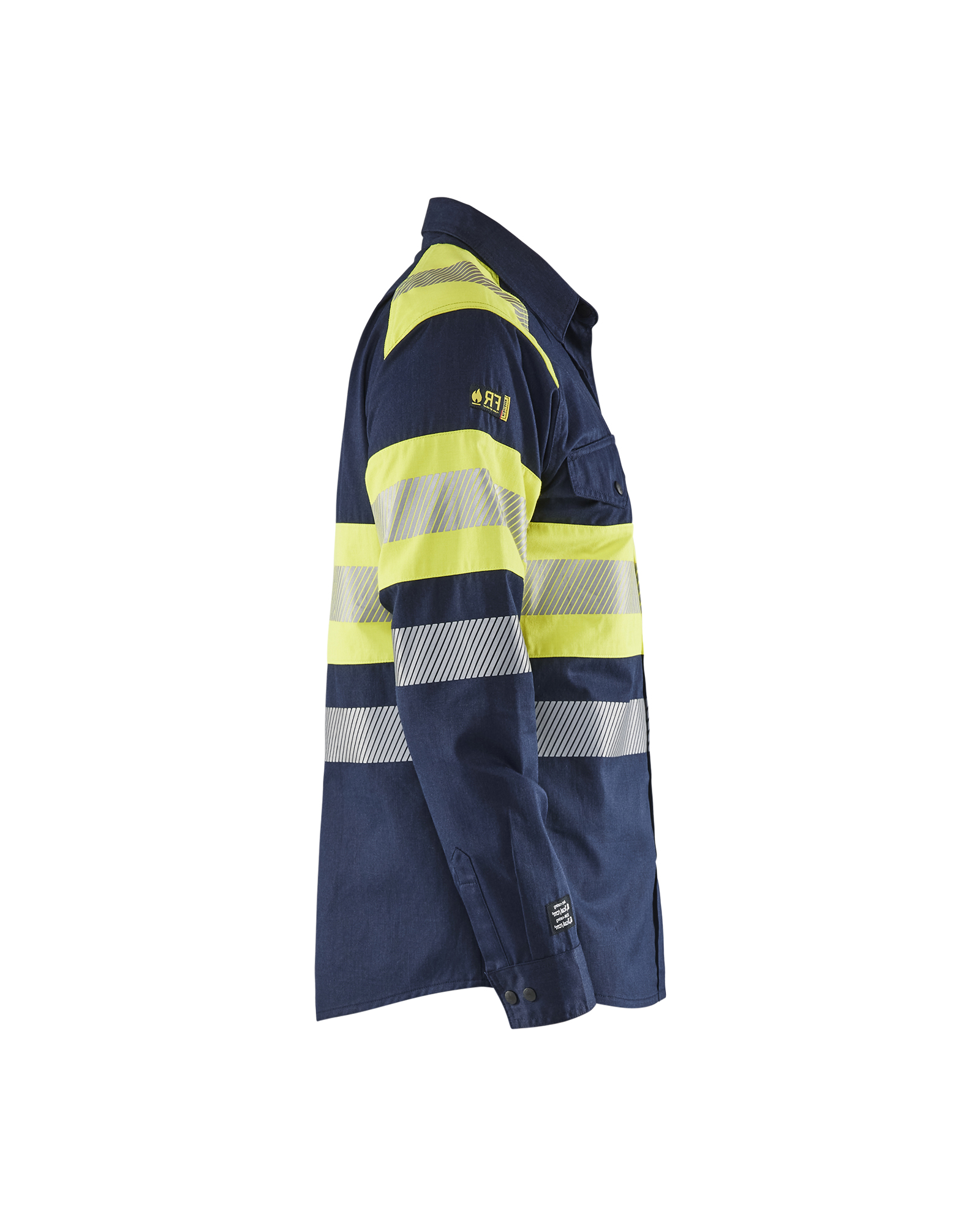 Chemise multinormes inhérent 3229 Marine/Jaune fluo Blaklader - 322915178933