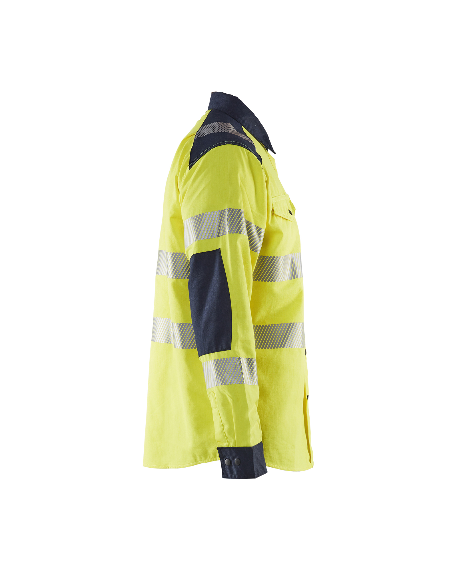 Chemise multinormes inhérent 3239 Jaune fluo/Marine Blaklader - 323915173389