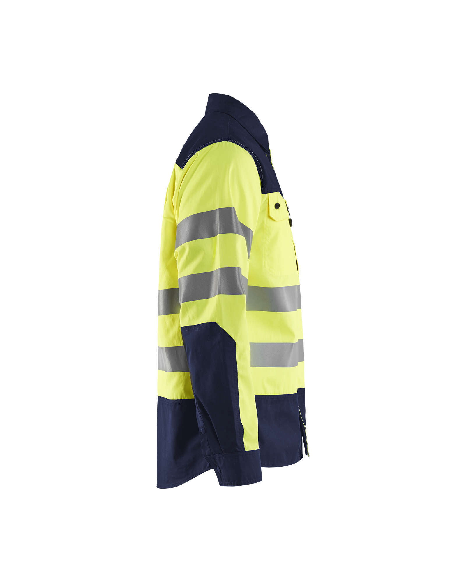 Chemise haute-visibilité 3255 Jaune fluo/Marine Blaklader - 325518173389