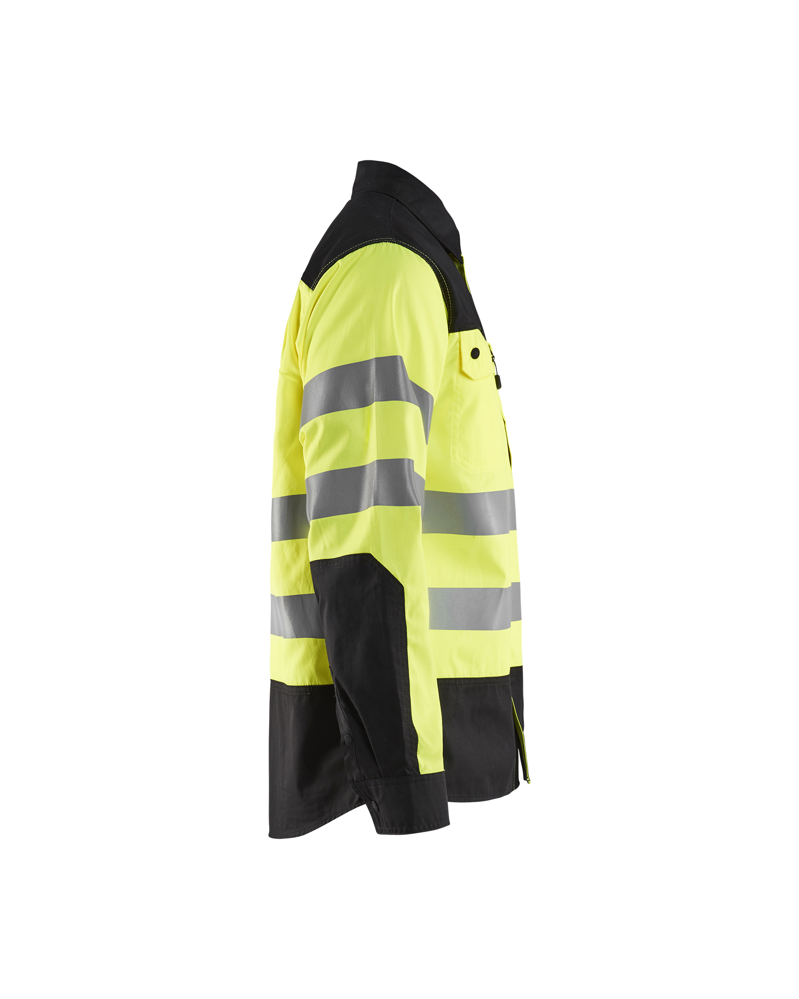 Chemise haute-visibilité 3255 Jaune fluo/Noir Blaklader - 325518173399