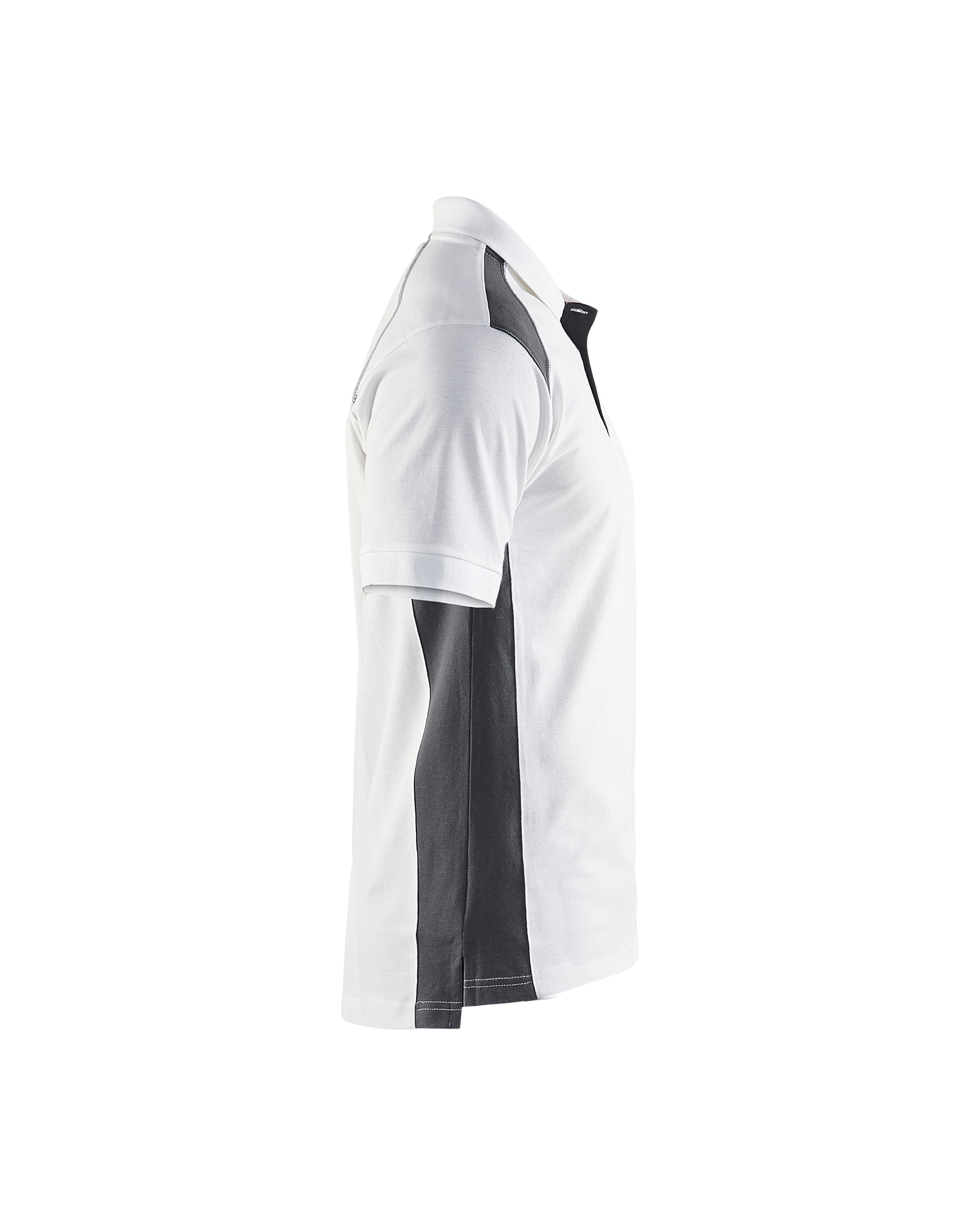 Polo Piqué 3324 Blanc/Gris foncé Blaklader - 332410501098