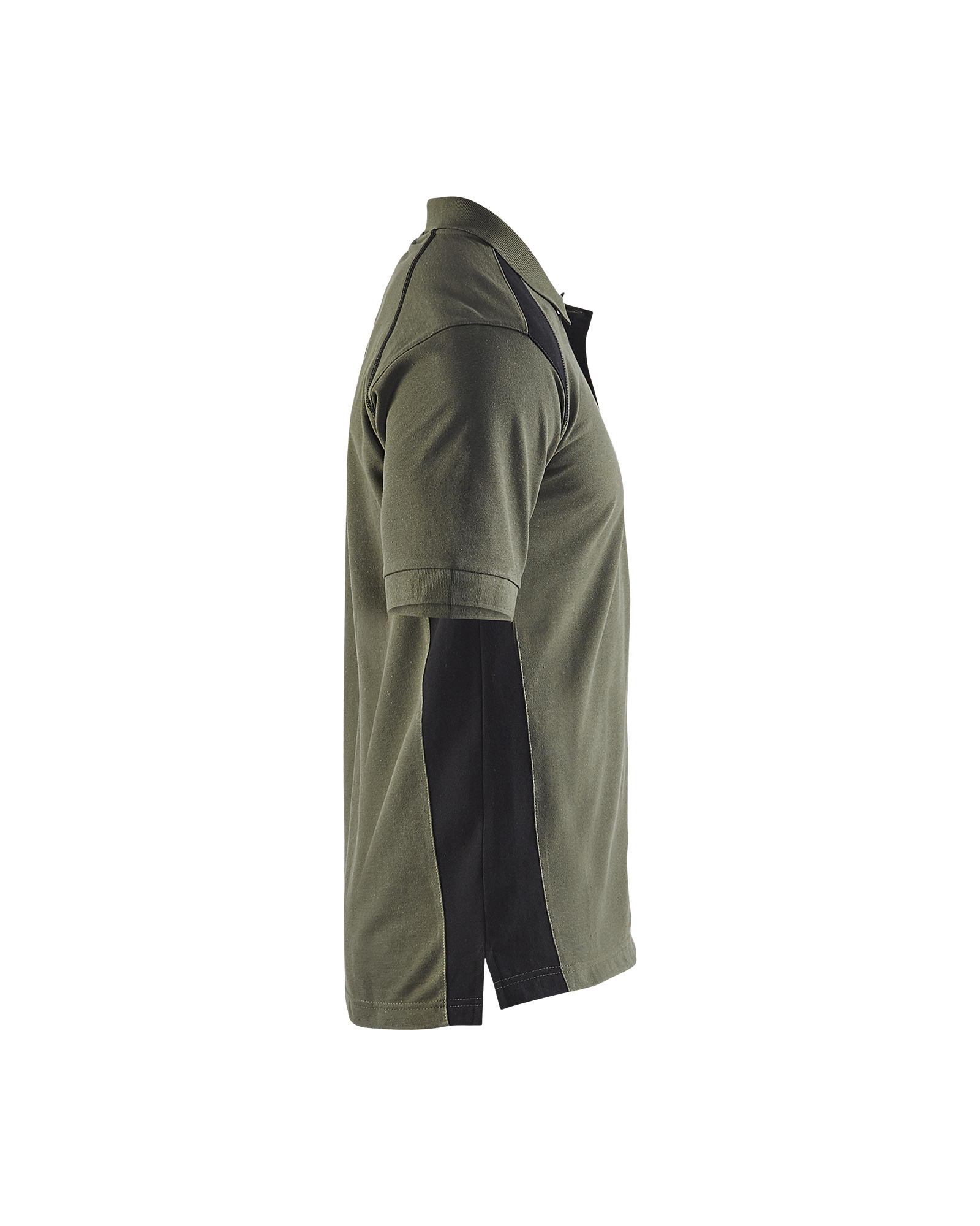 Polo Piqué 3324 Vert armée/Noir Blaklader - 332410504699