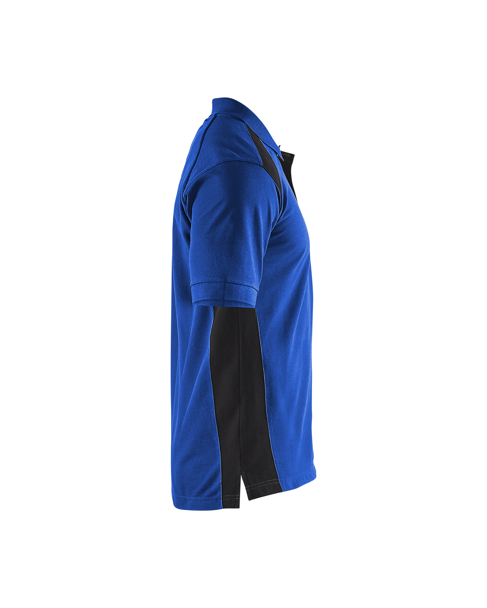 Polo Piqué 3324 Bleu roi/Noir Blaklader - 332410508599