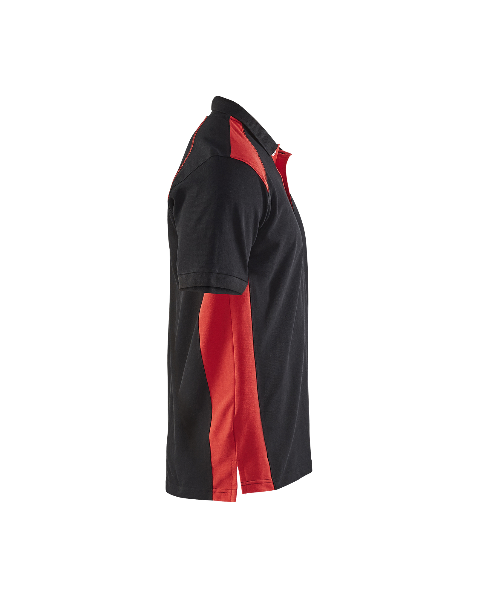 Polo Piqué 3324 Noir/Rouge Blaklader - 332410509956