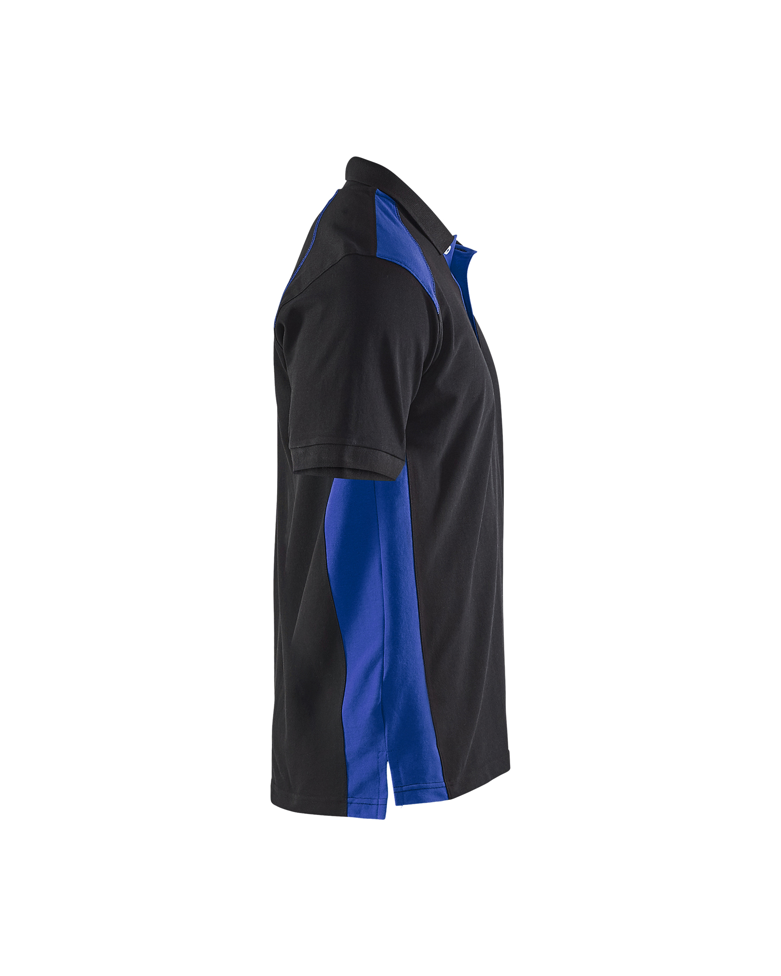 Polo Piqué 3324 Noir/Bleu roi Blaklader - 332410509985