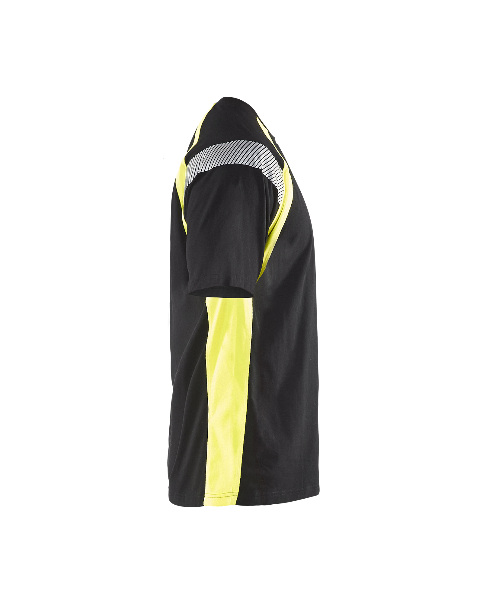 T-shirt détails fluo 3332 Noir/Jaune fluo Blaklader - 333210309933