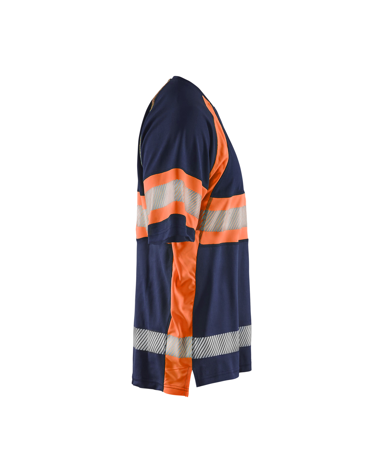 T-shirt haute-visibilité anti-UV 3337 Marine/Orange fluo Blaklader - 333710518953