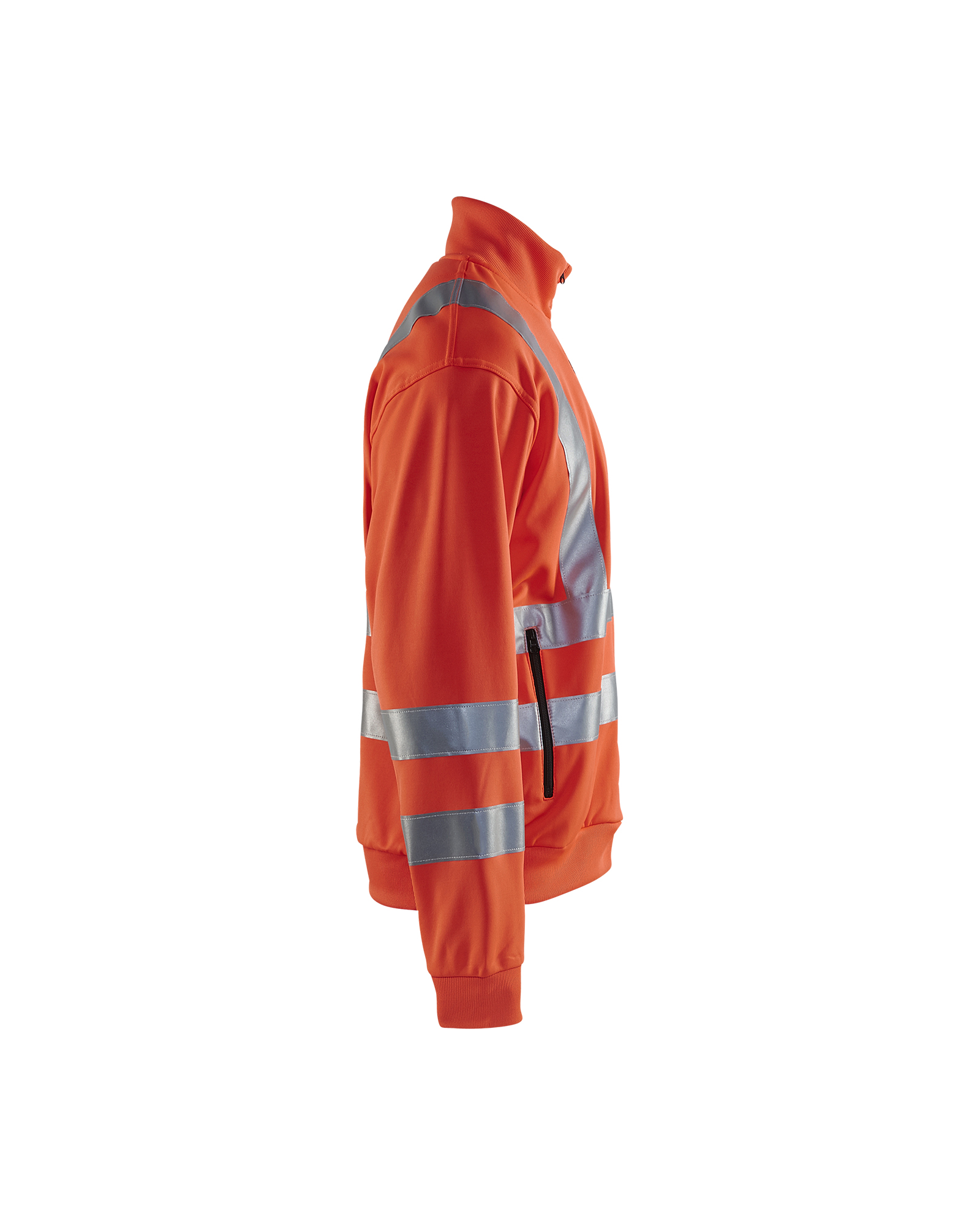 Sweat zippé haute-visibilité 3358 Rouge fluo Blaklader - 335819745500