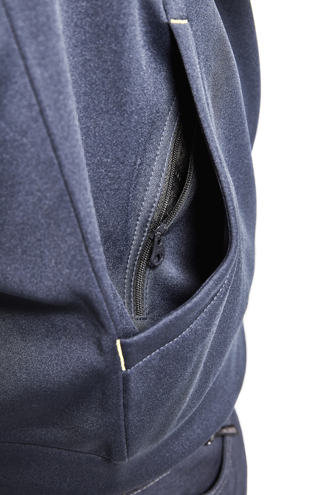Sweat zippé à capuche 3363 Marine foncé/Jaune Blaklader - 336325268635