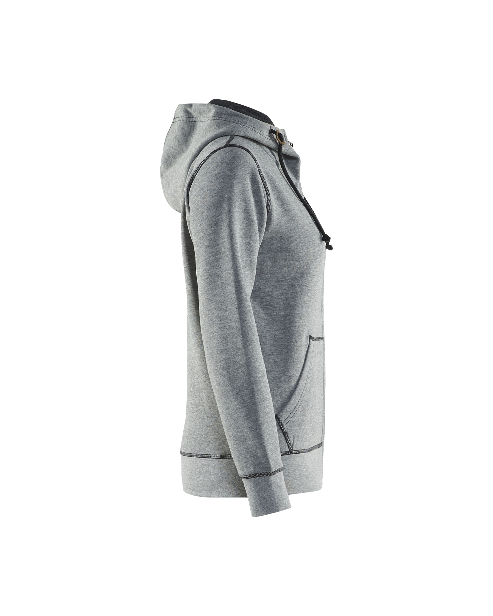 Sweat zippé à capuche femme 3373 Gris chiné Blaklader - 337311579000
