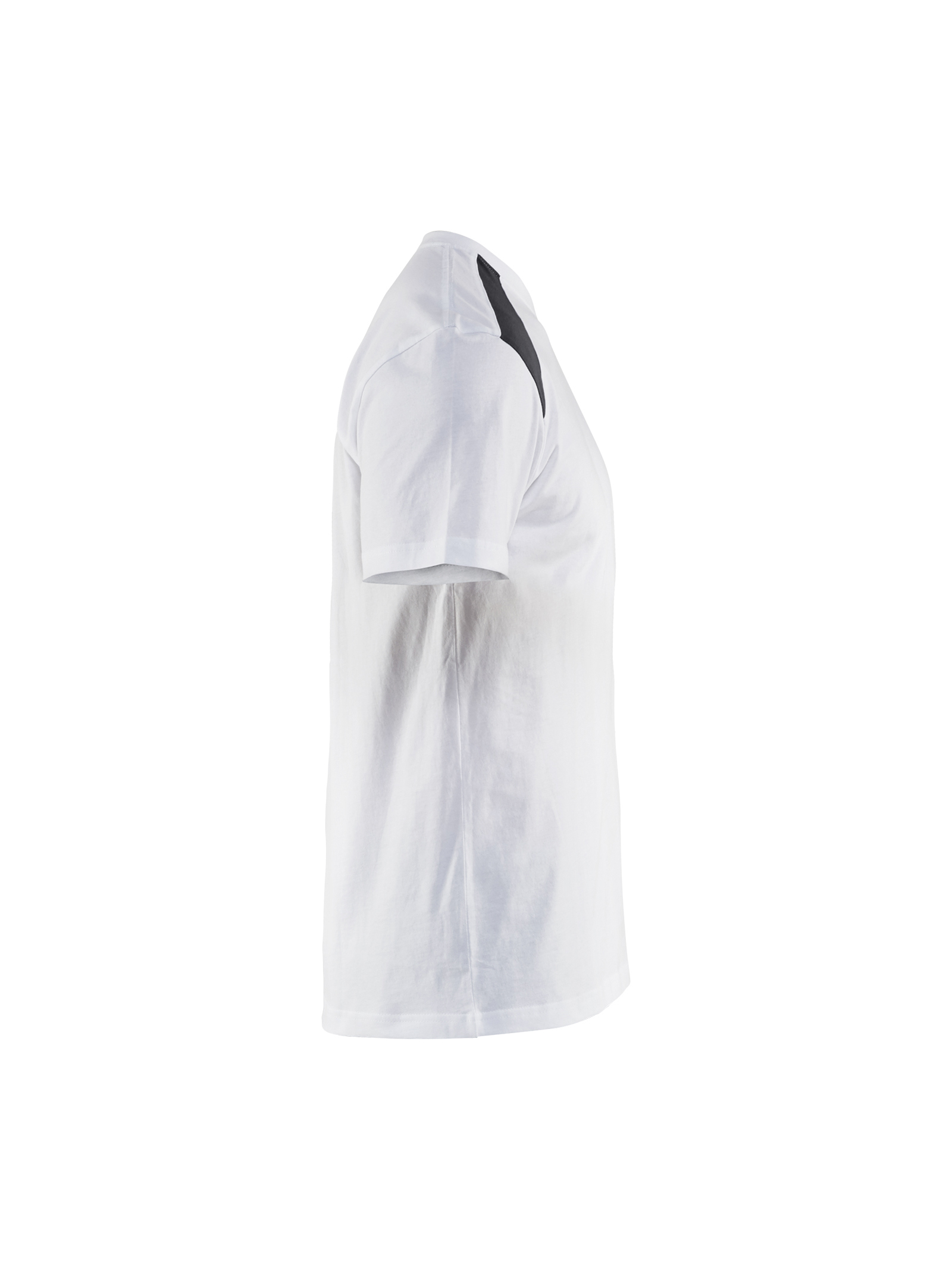 T-shirt bicolore 3379 Blanc/Gris foncé Blaklader - 337910421098