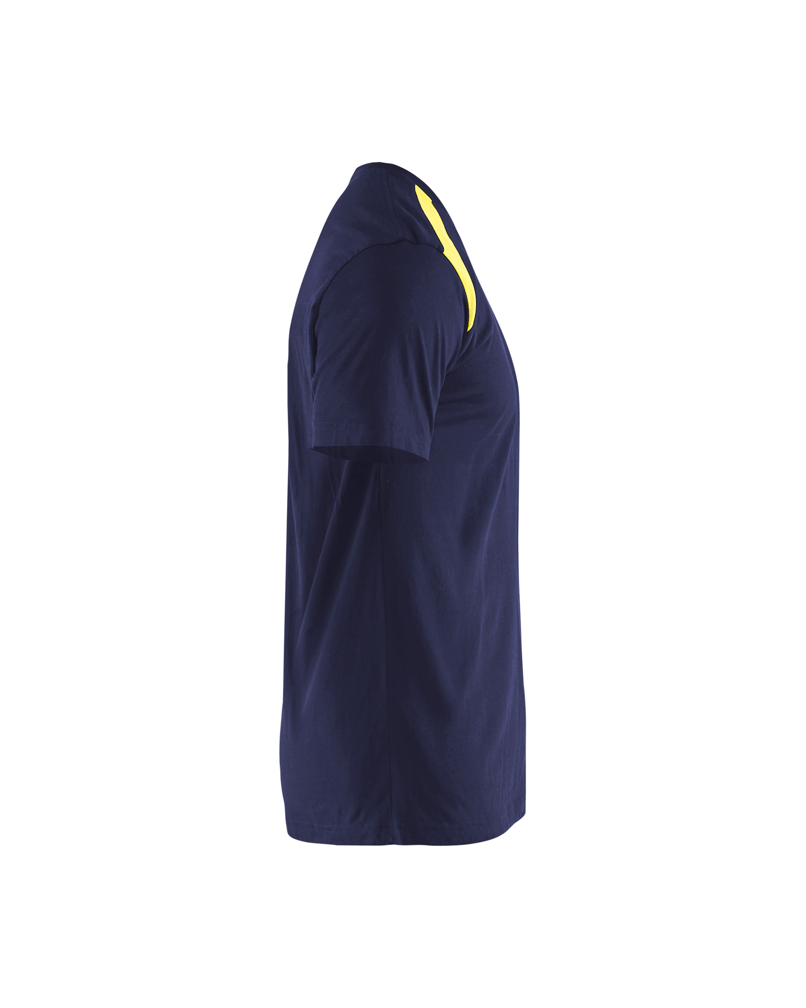 T-shirt bicolore 3379 Marine/Jaune fluo Blaklader - 337910428833