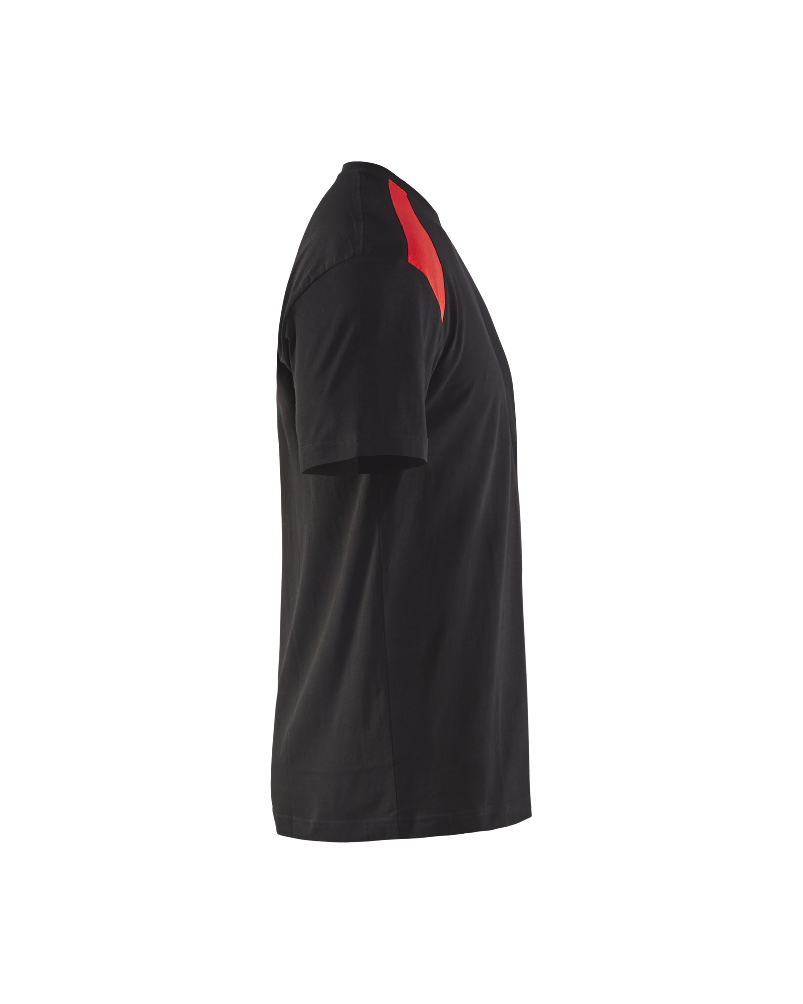 T-shirt bicolore 3379 Noir/Rouge Blaklader - 337910429956