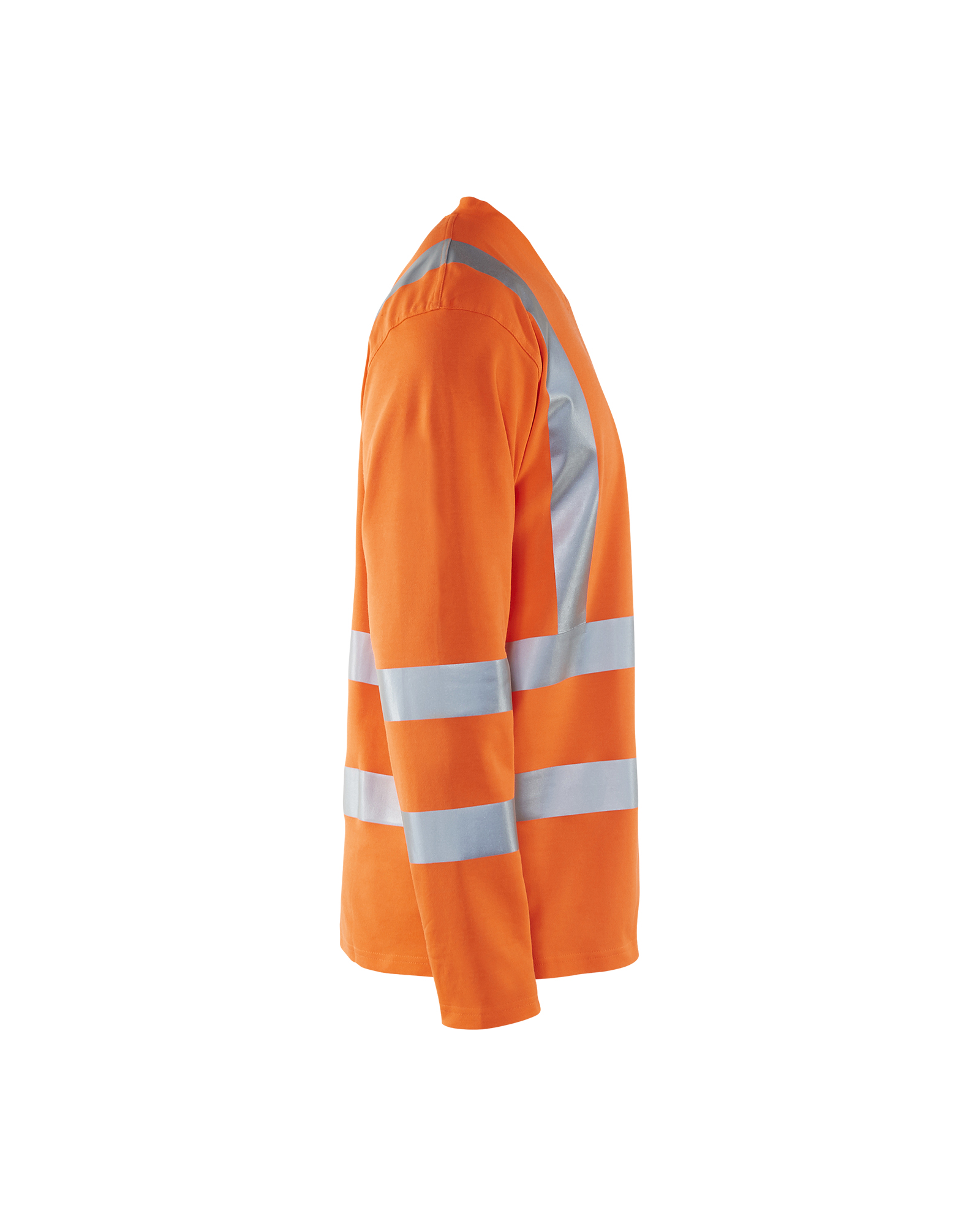 T-shirt manches longues col V haute-visibilité anti-UV 3381 Orange fluo Blaklader - 338110705300