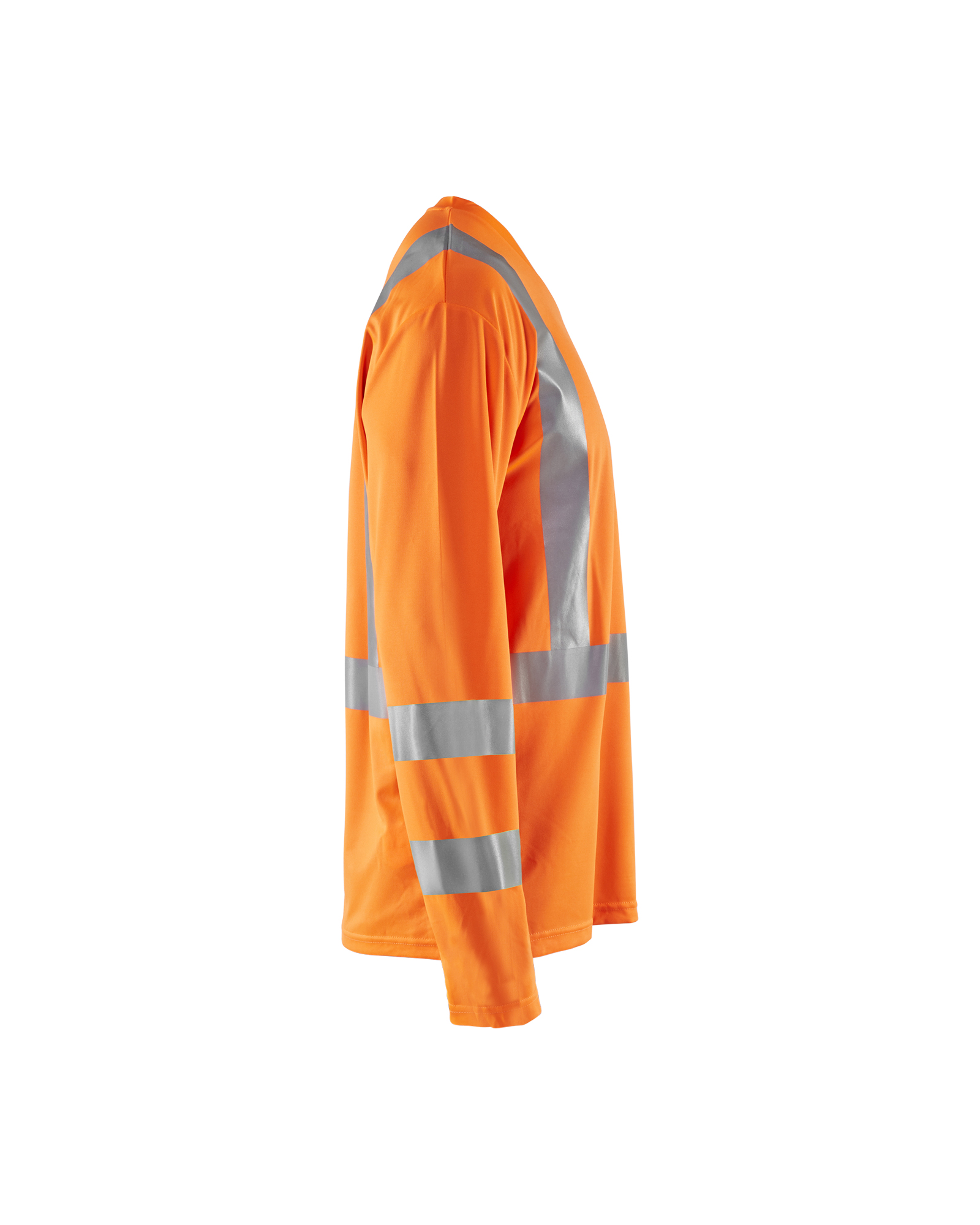 T-shirt manches longues col V haute visibilité anti-UV anti-odeur 3383 Orange fluo Blaklader - 338310115300