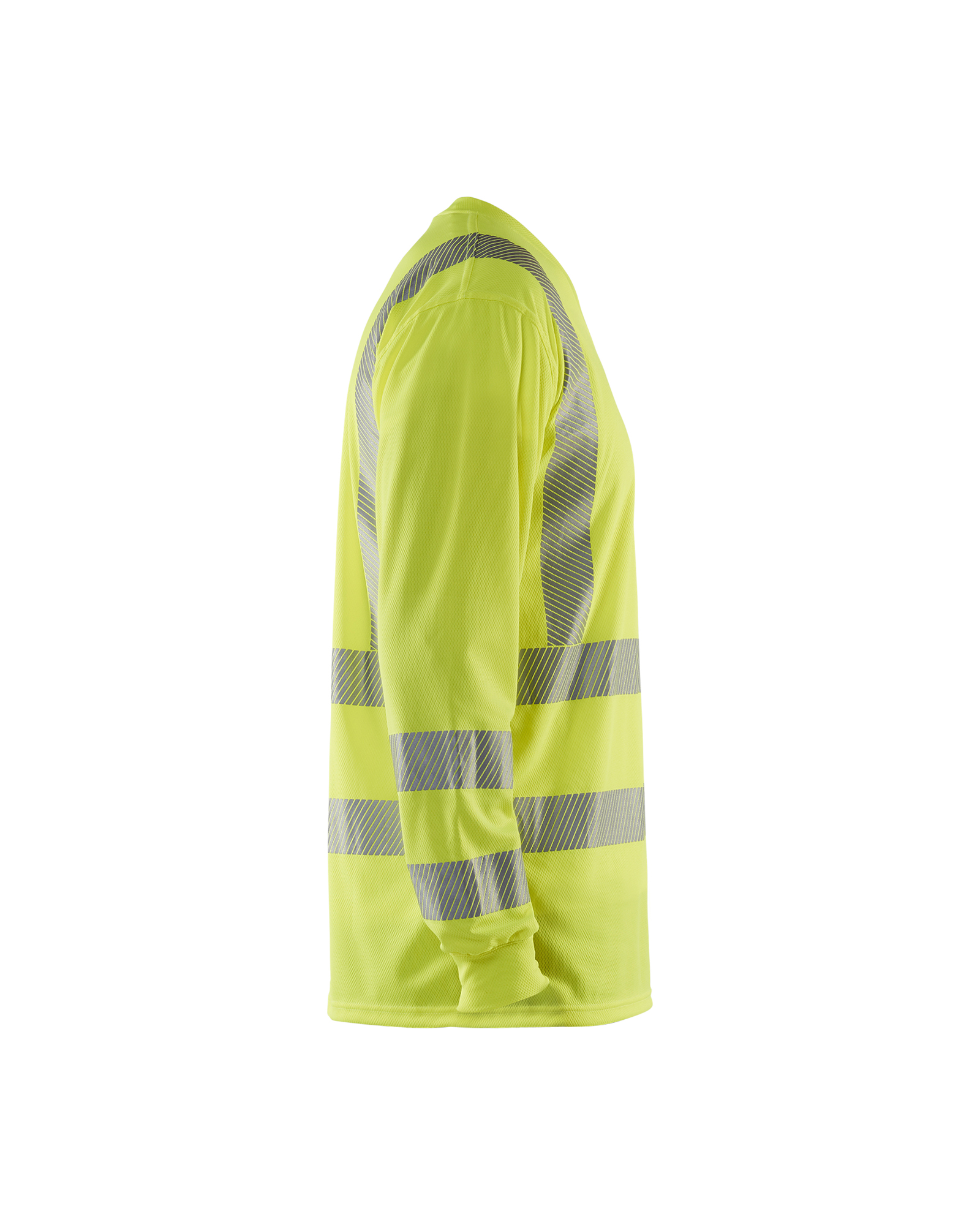 T-shirt manches longues col V haute-visibilité anti-UV 3385 Jaune fluo Blaklader - 338510133300