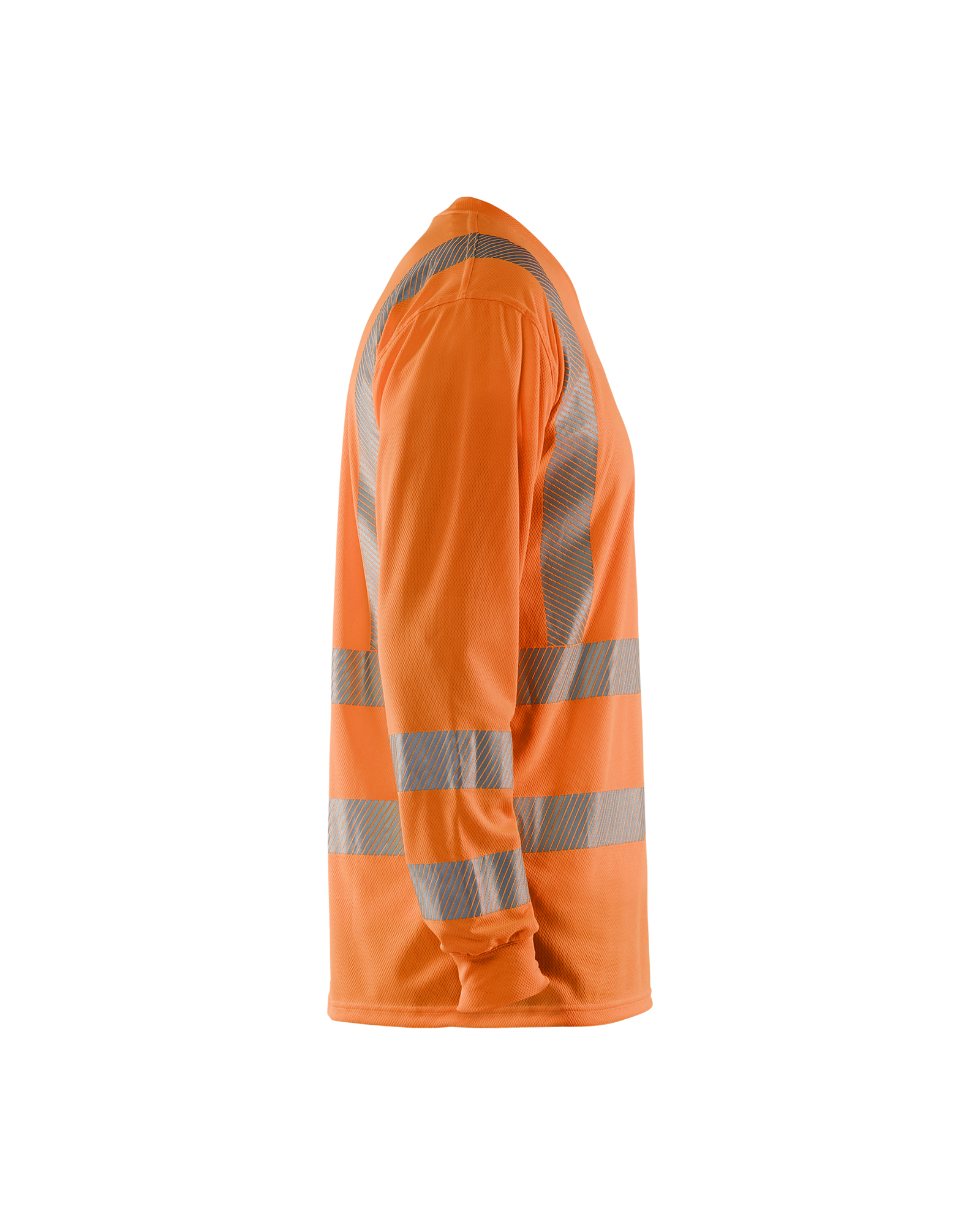 T-shirt manches longues col V haute-visibilité anti-UV 3385 Orange fluo Blaklader - 338510135300