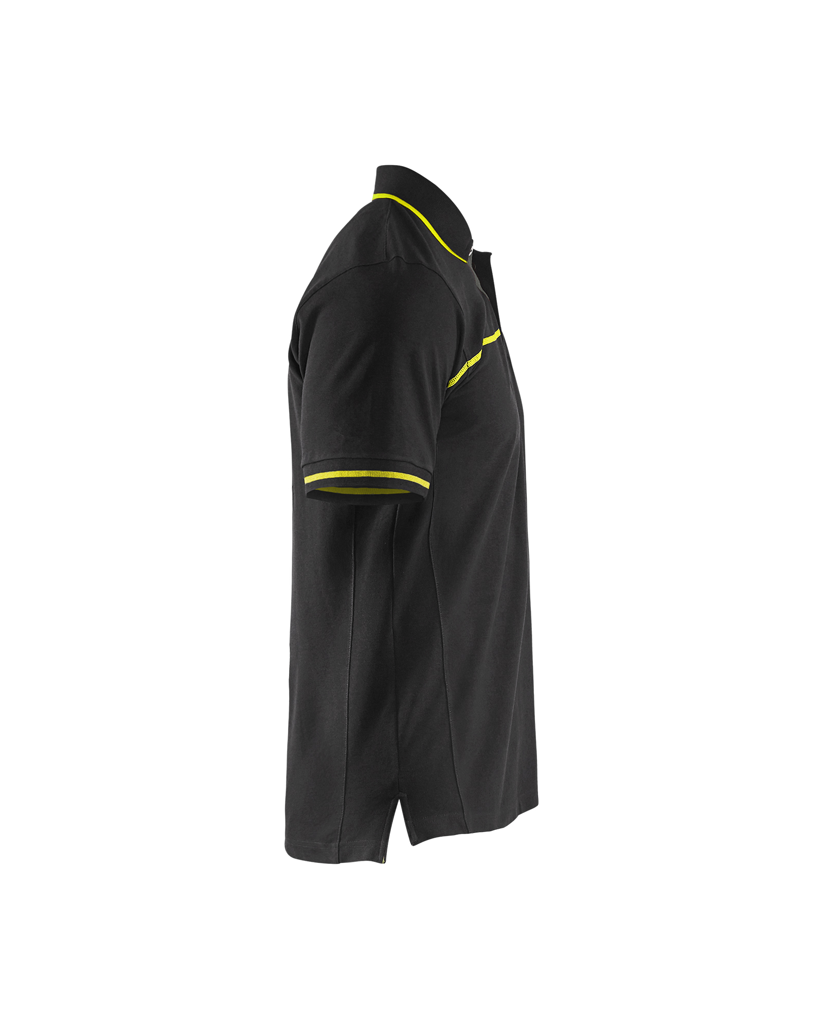 Polo bicolore 3389 Noir/Jaune fluo Blaklader - 338910509933