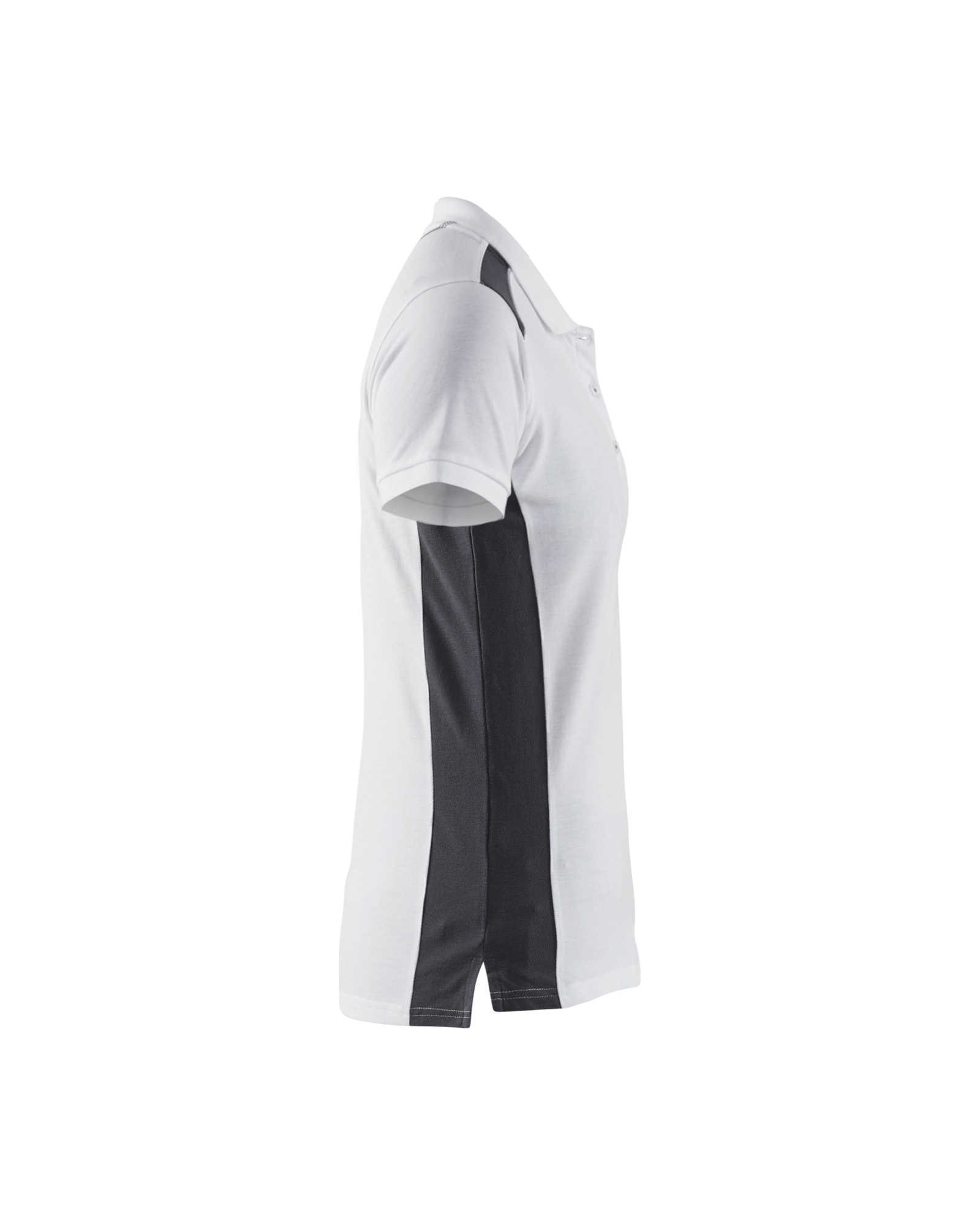 Polo Femme 3390 Blanc/Gris foncé Blaklader - 339010501098