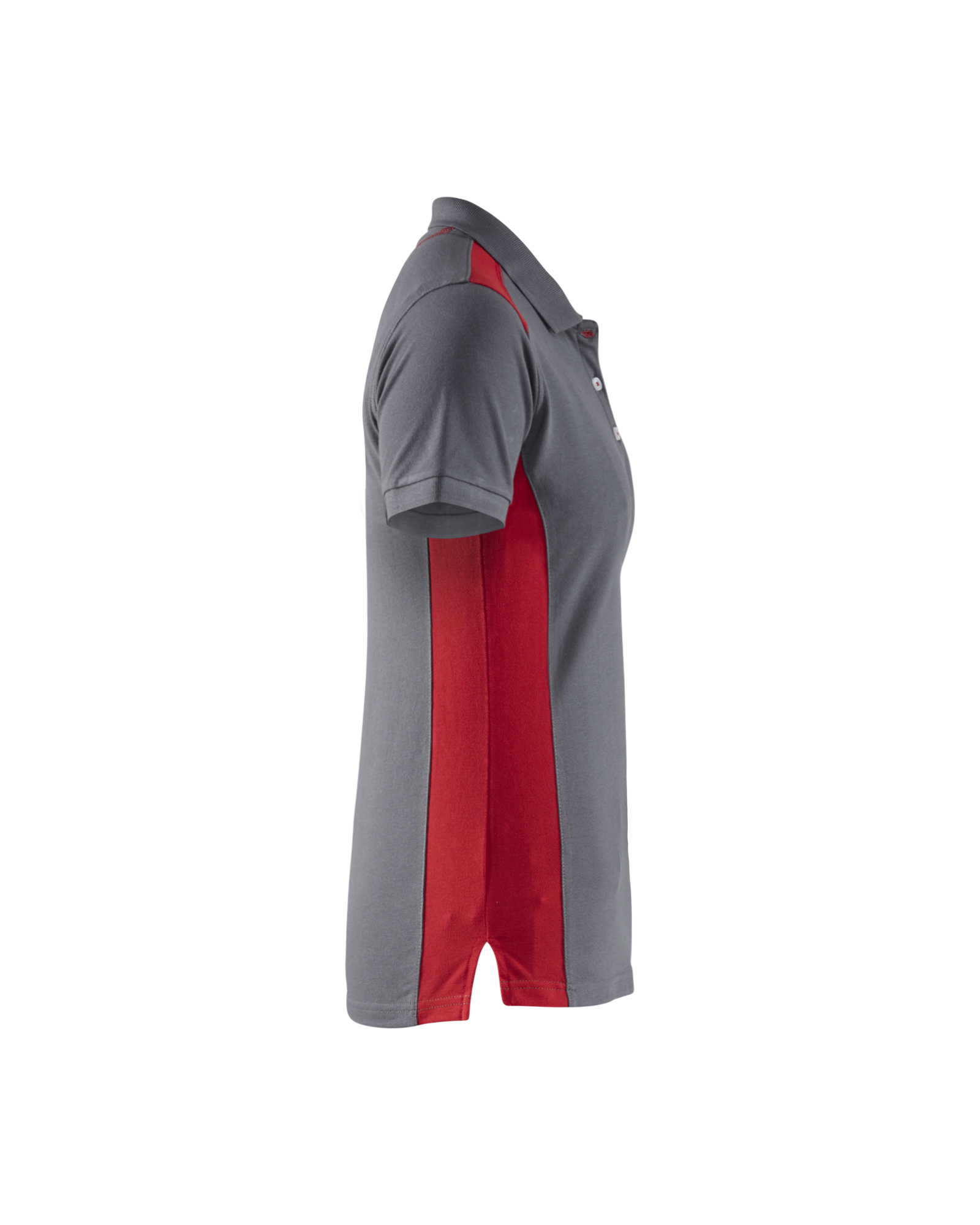 Polo Femme 3390 Gris clair/Rouge Blaklader - 339010509456