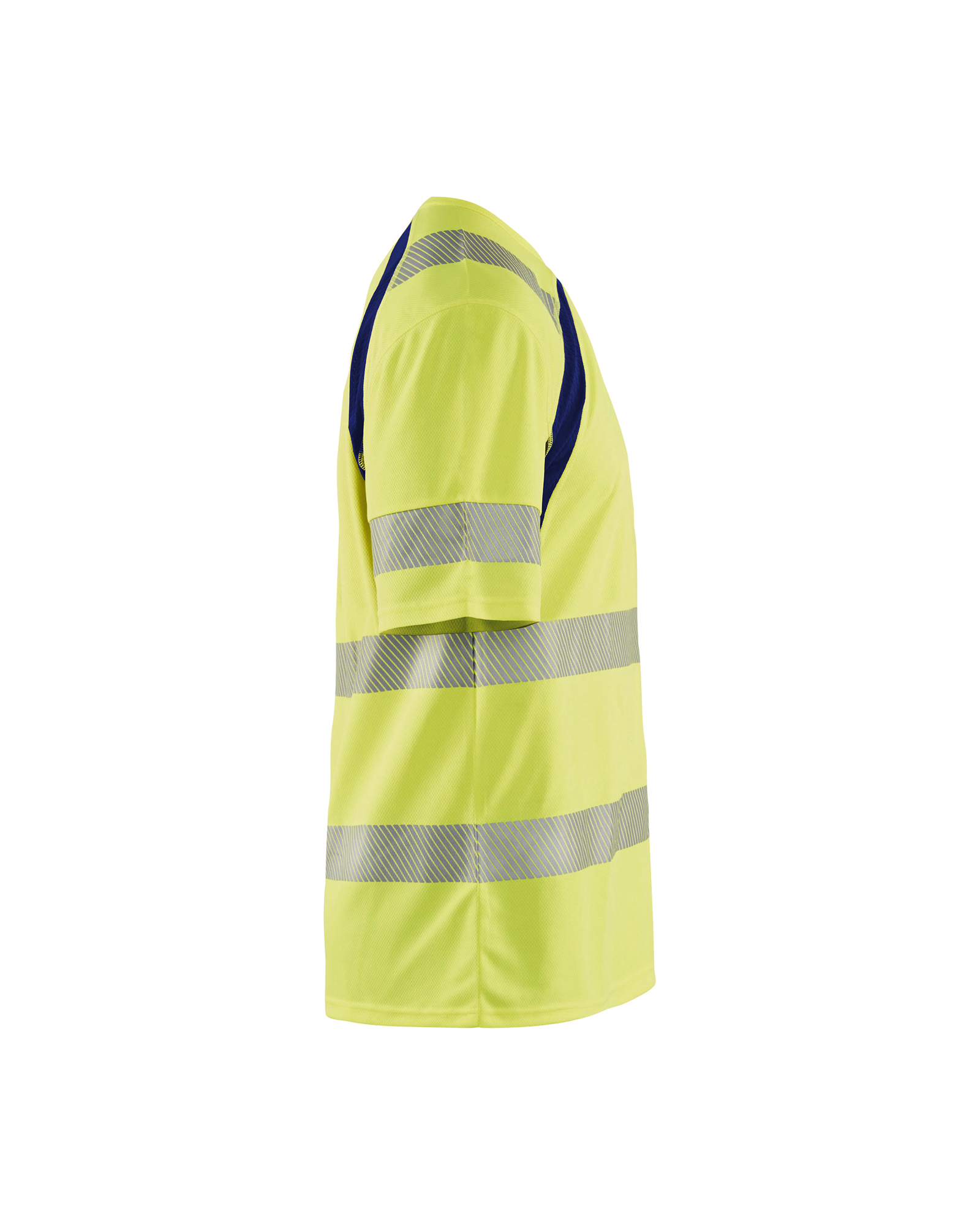 T-shirt haute-visibilité anti-UV 3397 Jaune fluo/Marine Blaklader - 339710133389