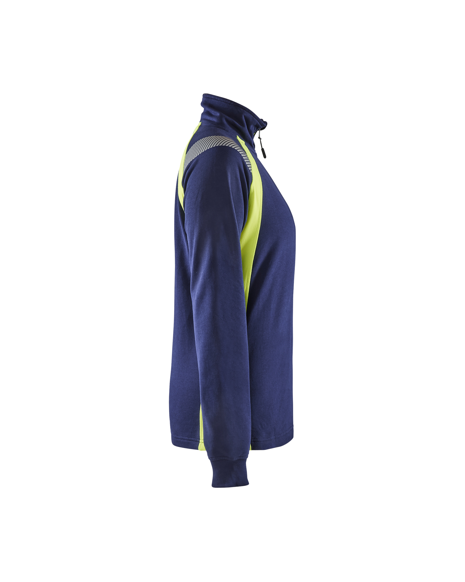Sweat zippé femme 3403 Marine/Jaune fluo Blaklader - 340311588933
