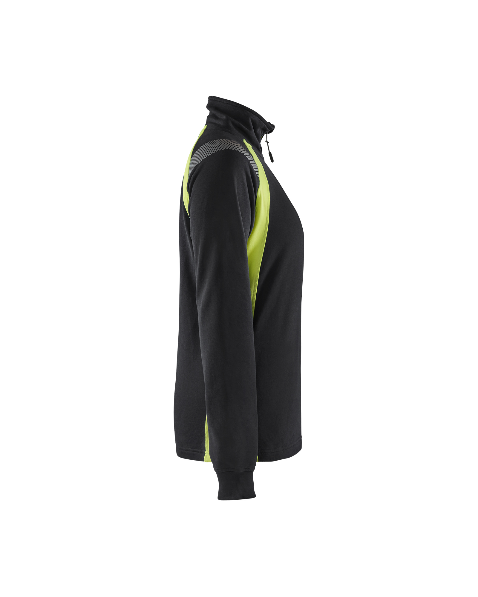 Sweat zippé femme 3403 Noir/Jaune fluo Blaklader - 340311589933