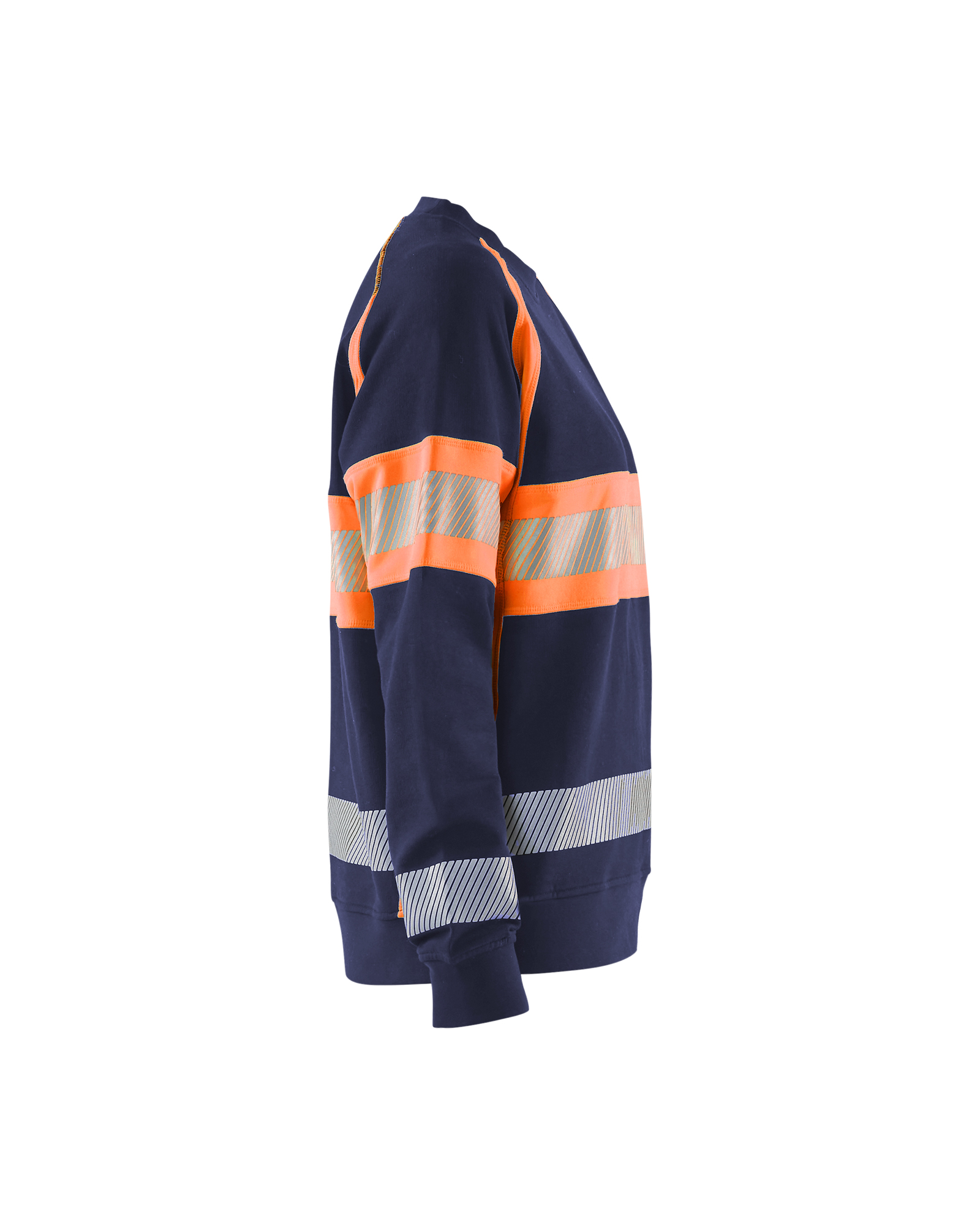 Sweat haute-visibilité femme 3409 Marine/Orange fluo Blaklader - 340911588953