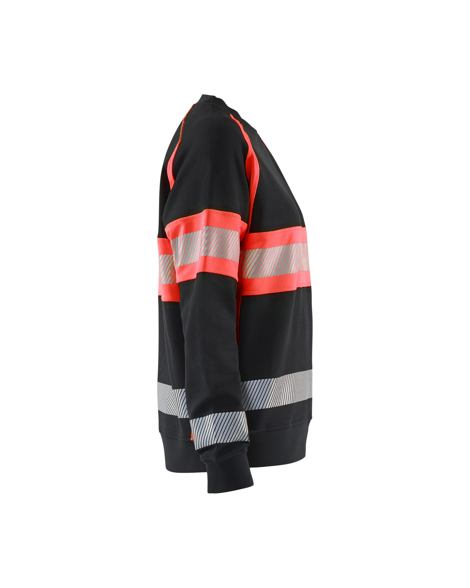 Sweat haute-visibilité femme 3409 Noir/Rouge fluo Blaklader - 340911589955